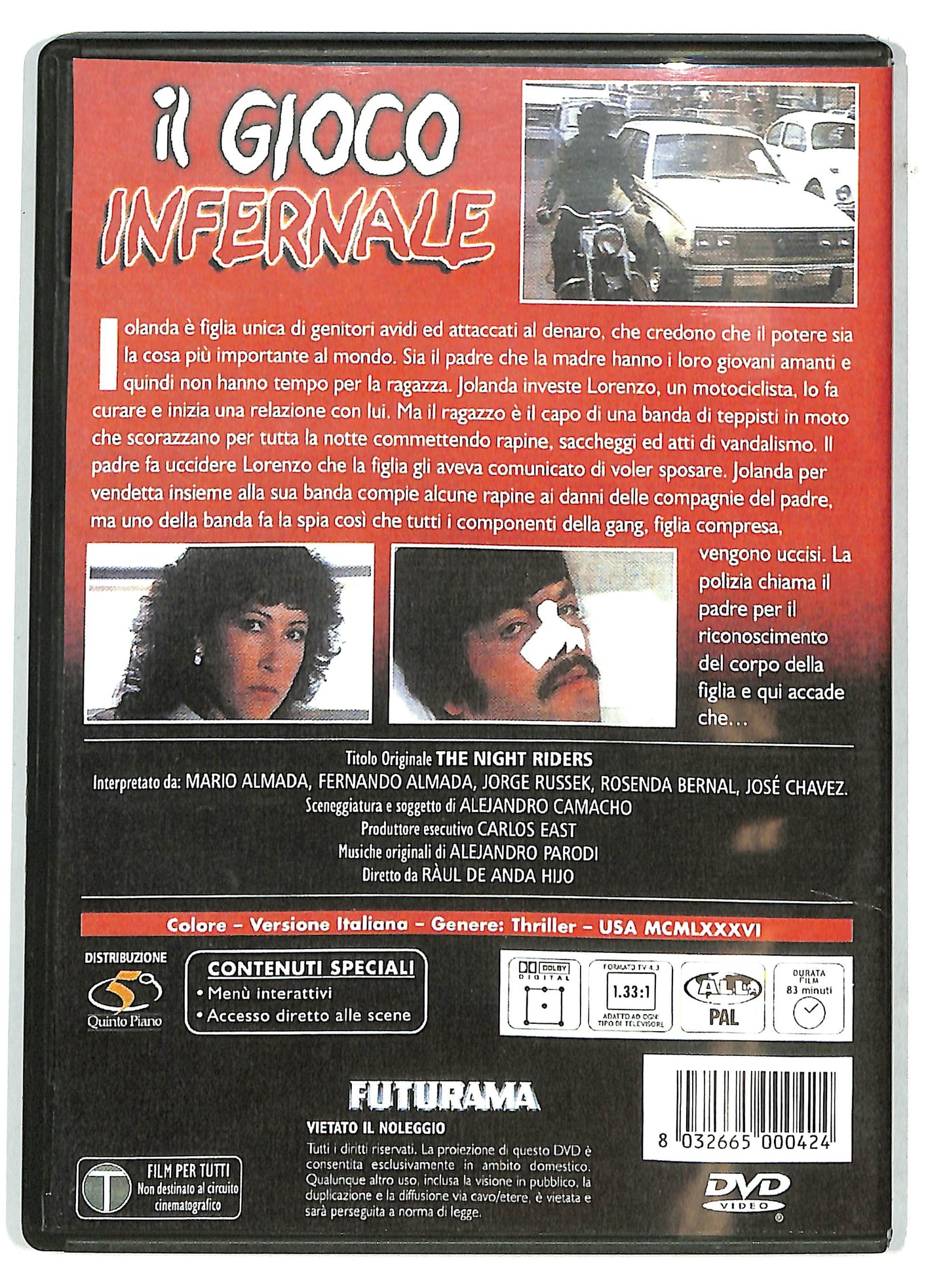 EBOND Il Gioco Infernale DVD D731206