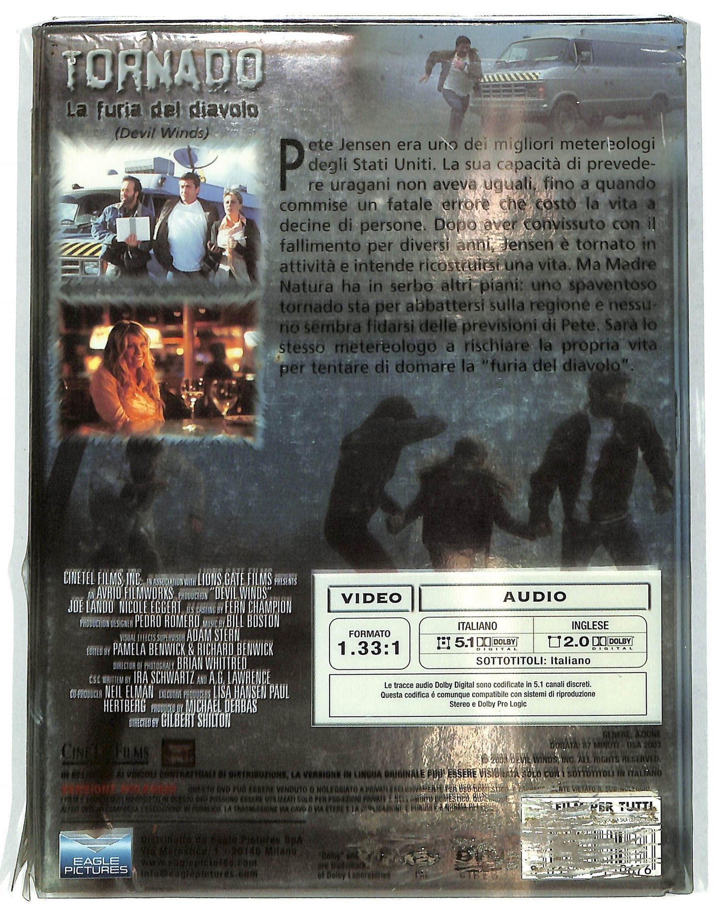 EBOND Tornado, la furia del diavolo  DIGIPACK DVD D731221