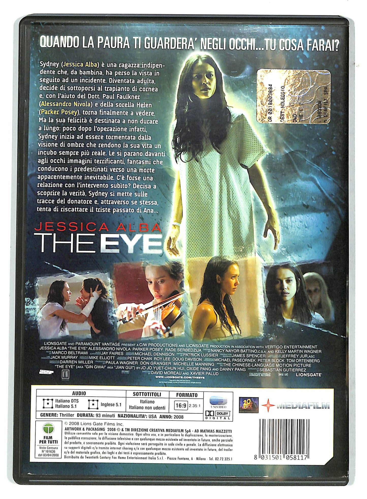 EBOND the eye DVD D731235