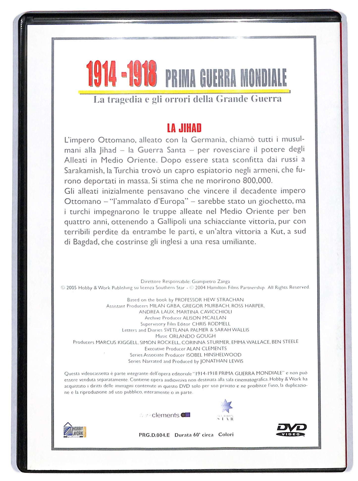 EBOND Prima guerra mondiale 1914 - 1918 - La jihad DVD EDITORIALE D731303