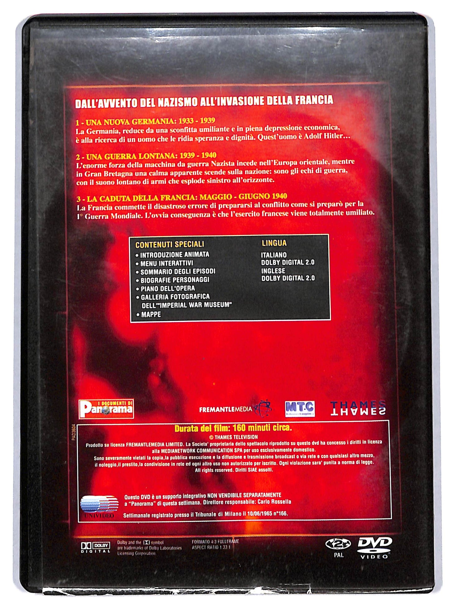 EBOND Seconda Guerra Mondiale Vol.1 EDITORIALE DVD D731321