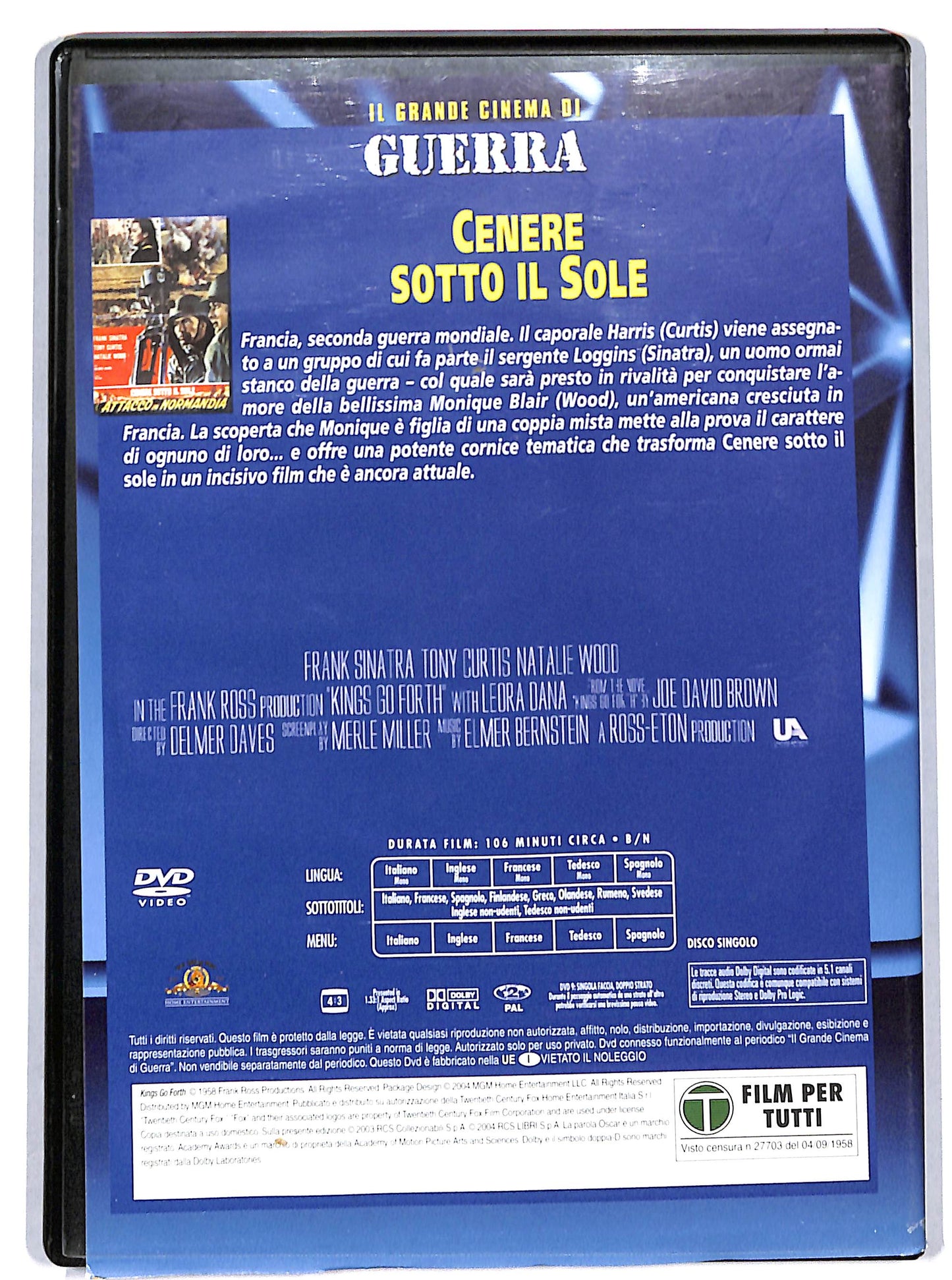 EBOND Cenere sotto il sole DVD D731328