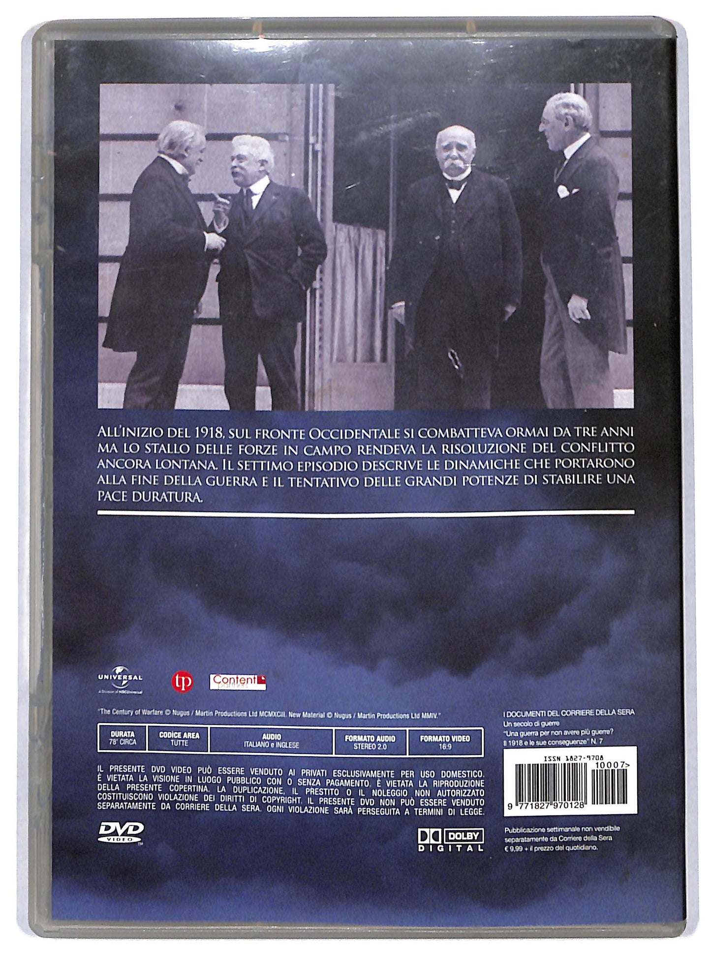 EBOND Una guerra per non avere piu guerre? vol.7  EDITORIALE  DVD D731333