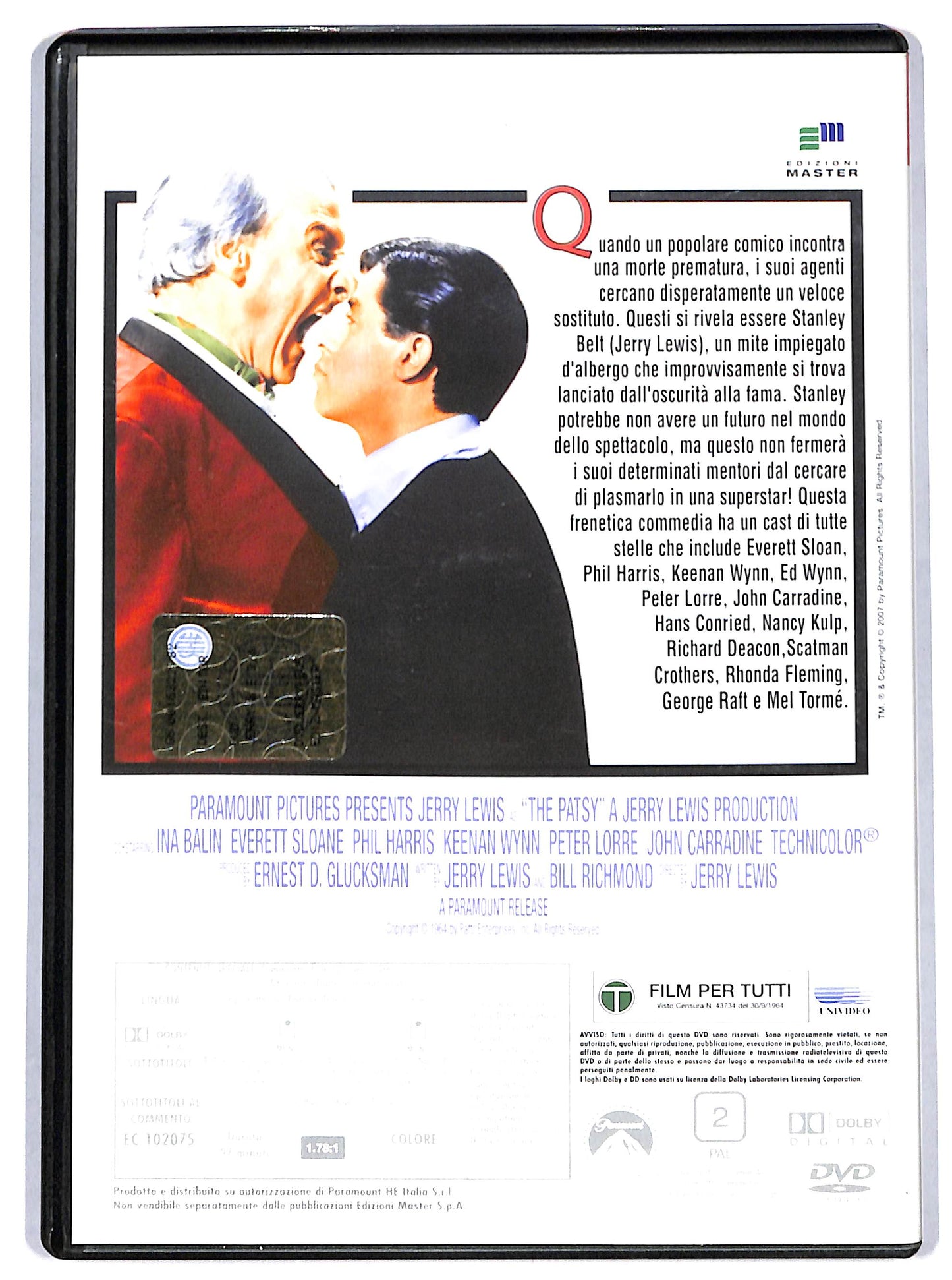 EBOND Jerry 8 e 3/4 EDITORIALE DVD D731338