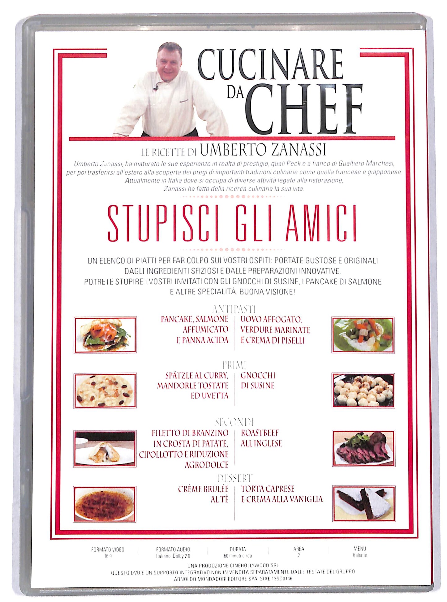 EBOND Cucinare da chef - stupisci gli amici EDITORIALE DVD D731454
