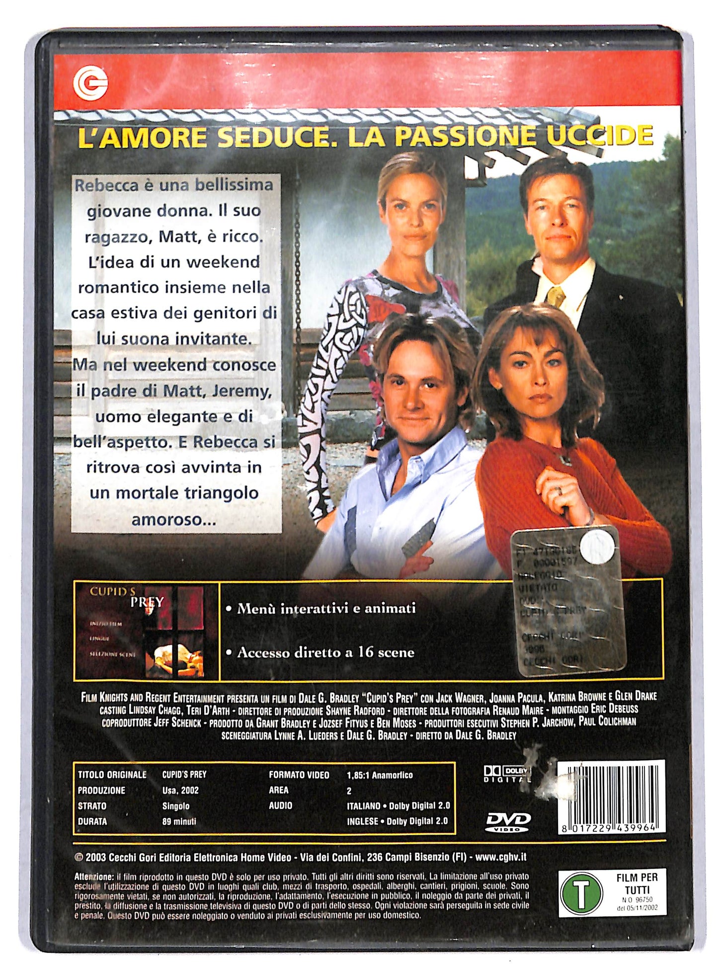 EBOND Cupid's Prey DVD D731515