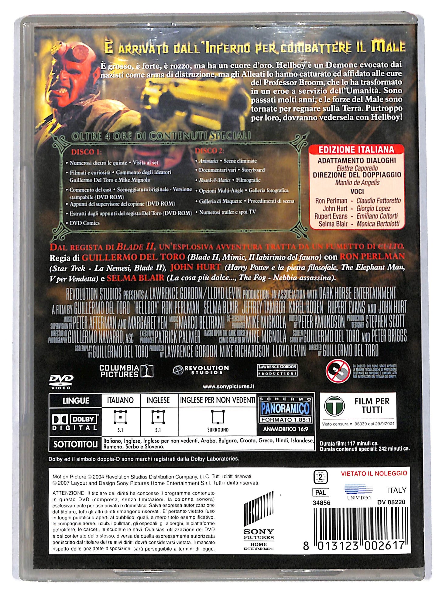 EBOND Hellboy (2 dischi) DVD D731646