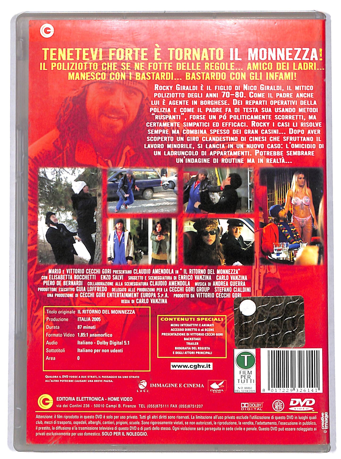 EBOND Il Ritorno Del Monnezza DVD D731656