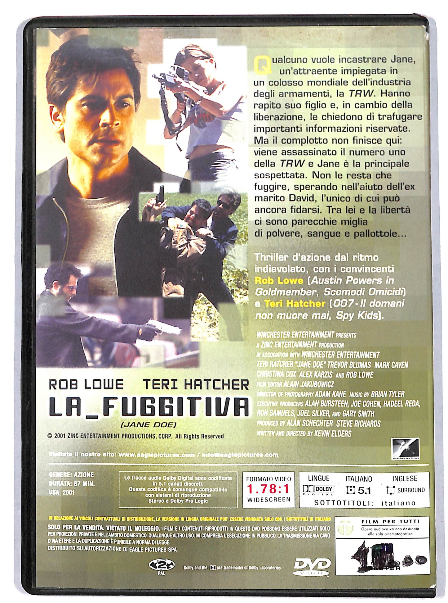EBOND La fuggitiva  EDITORIALE DVD D731708