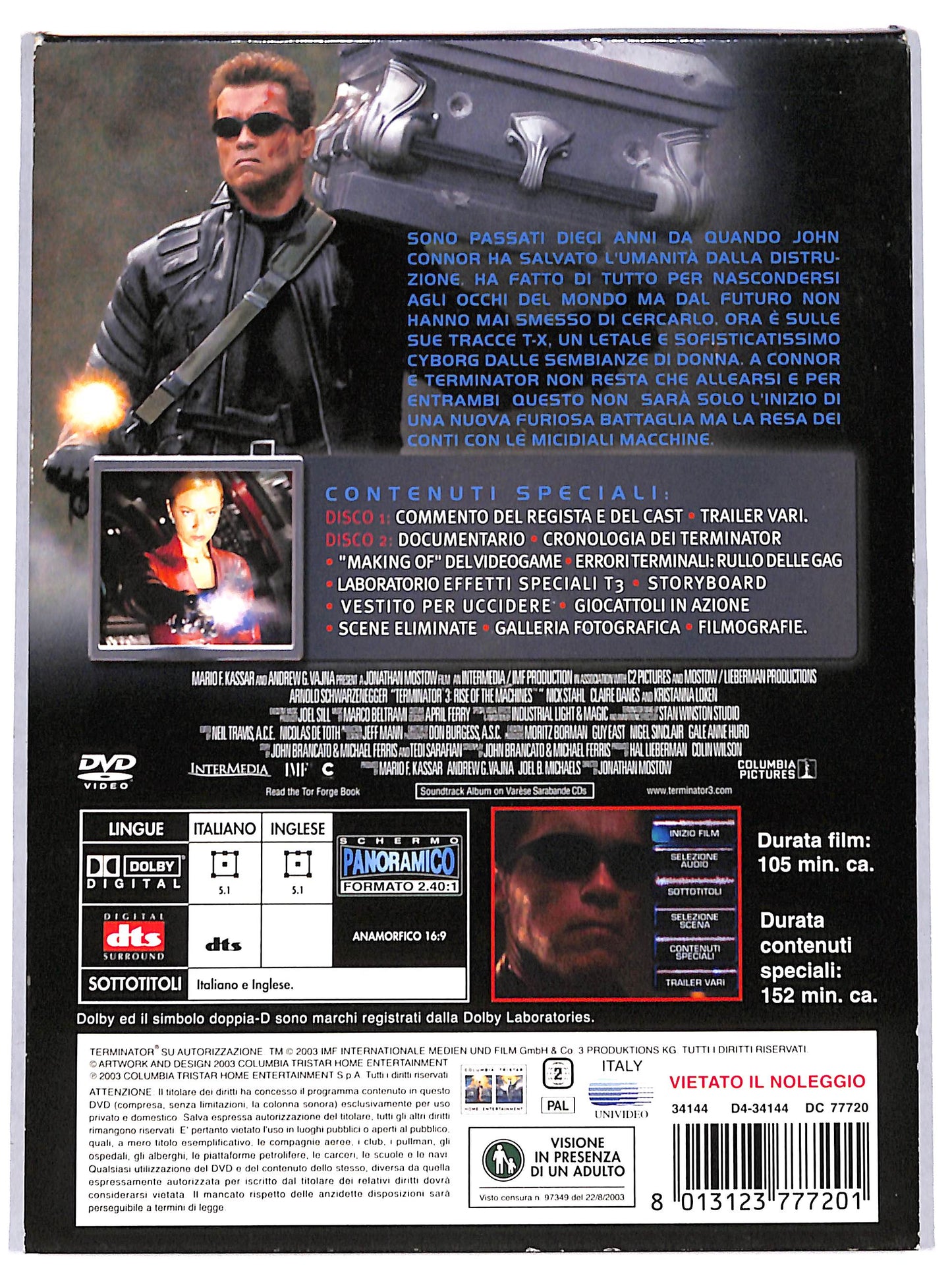 EBOND terminator 3 - le macchine ribelli DVD D731741