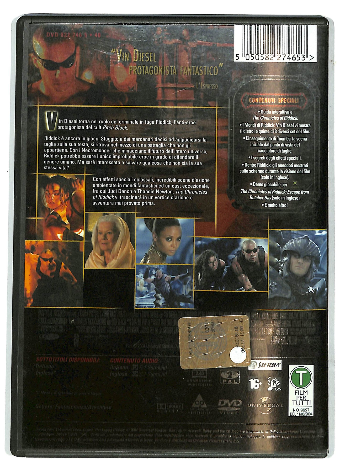 EBOND riddick DVD D731847
