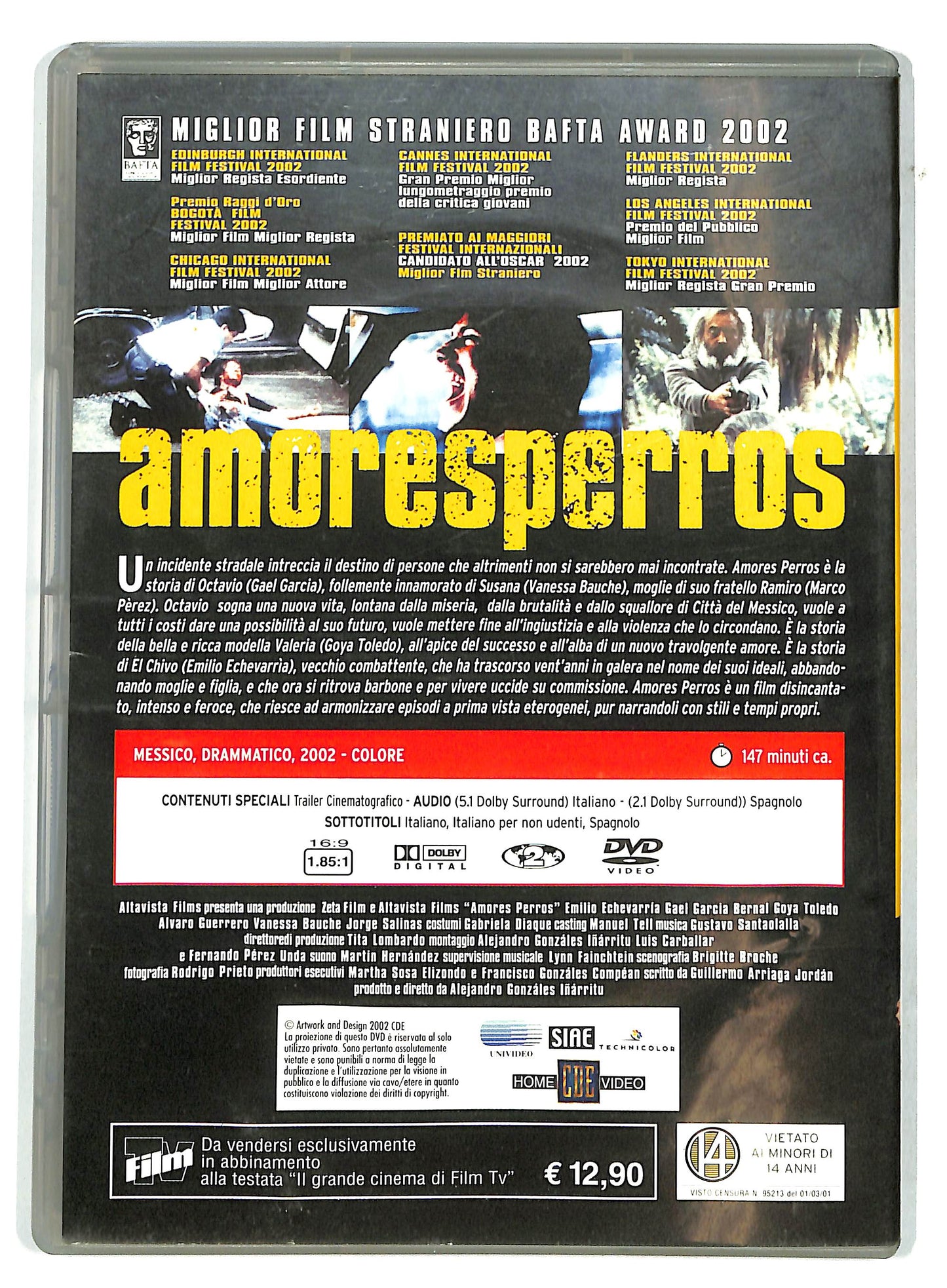 EBOND Amoresperros  EDITORIALE  DVD D731858