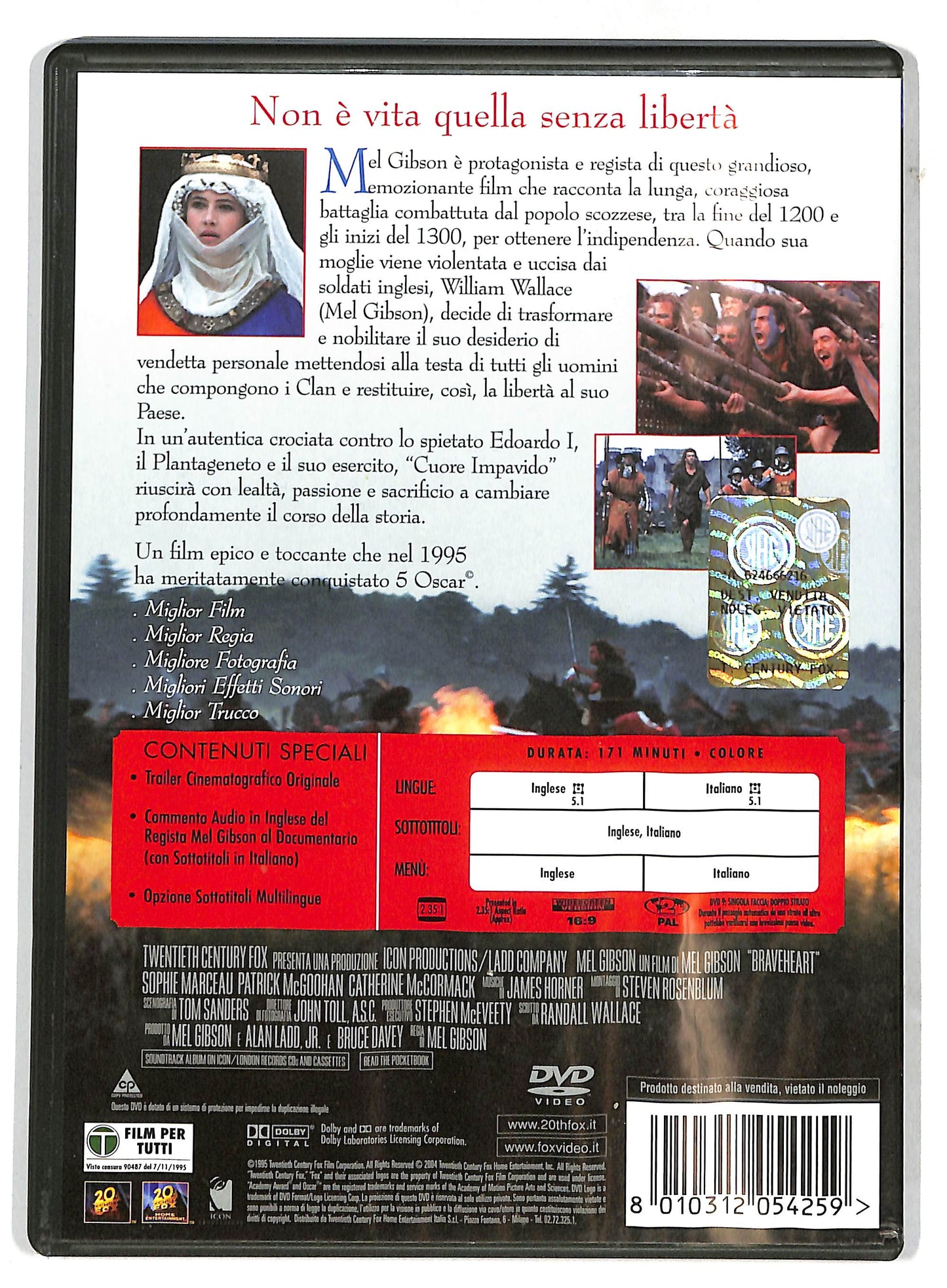 EBOND braveheart DVD D732016