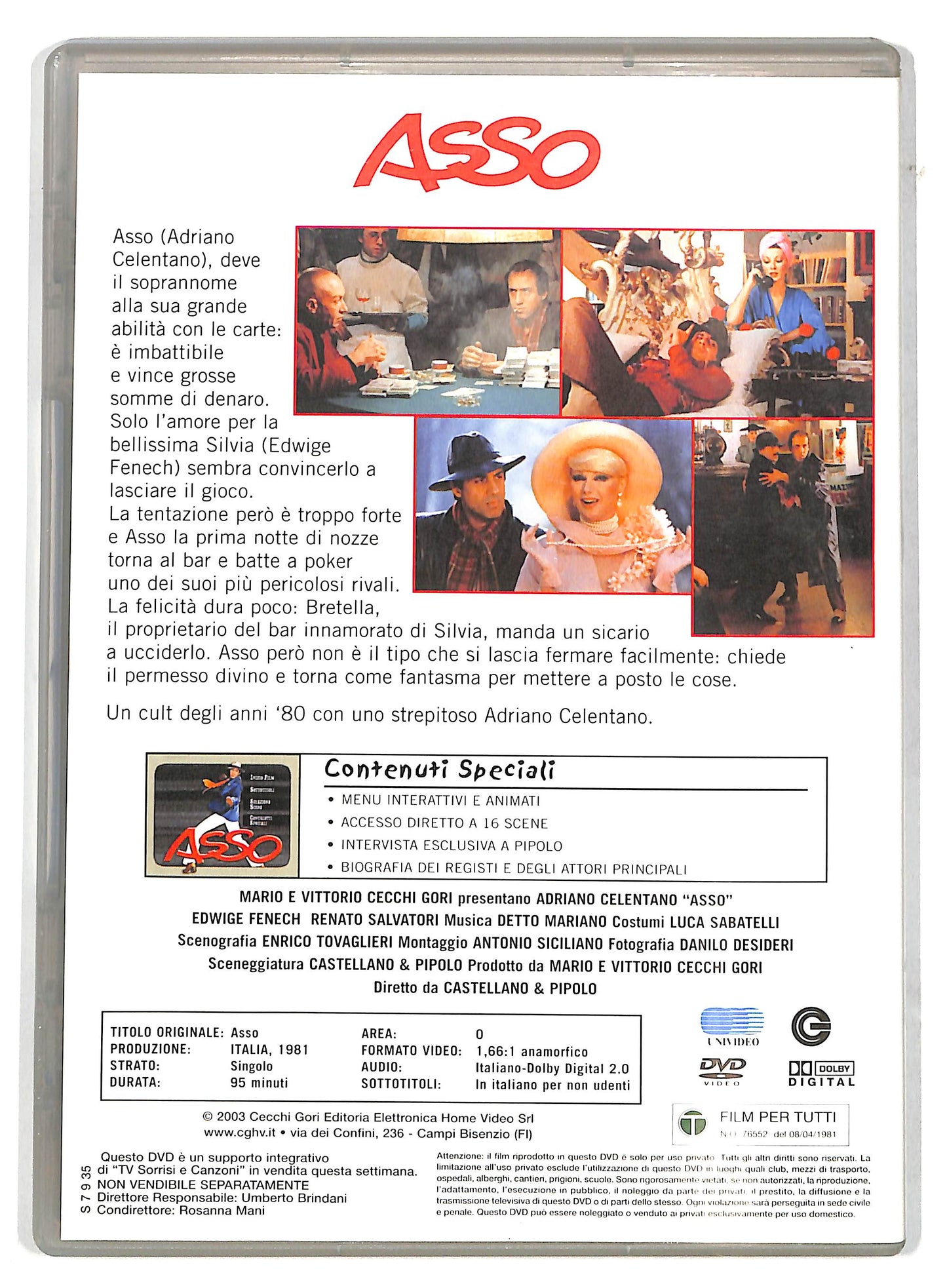 EBOND Asso EDITORIALE DVD D732022