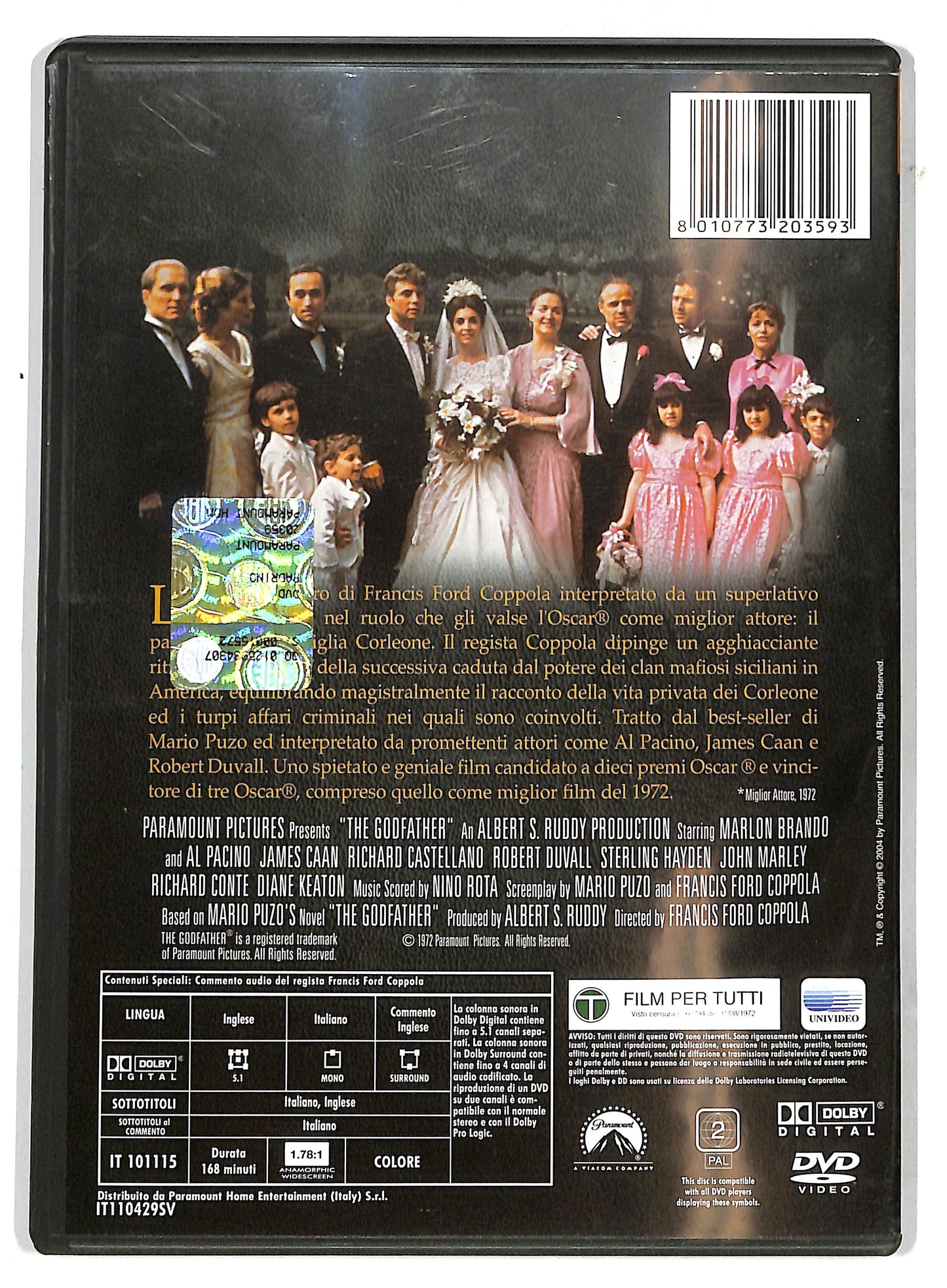 EBOND Il padrino DVD D732062
