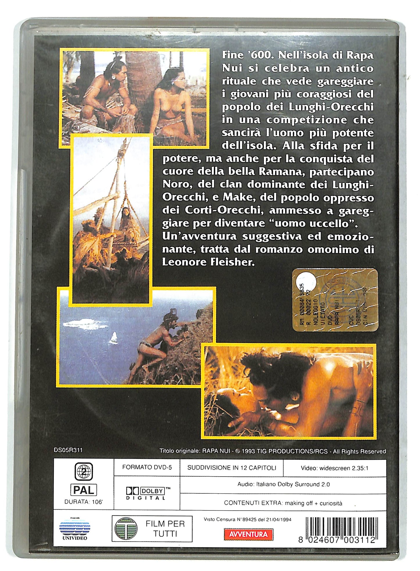 EBOND Rapa Nui DVD D732245