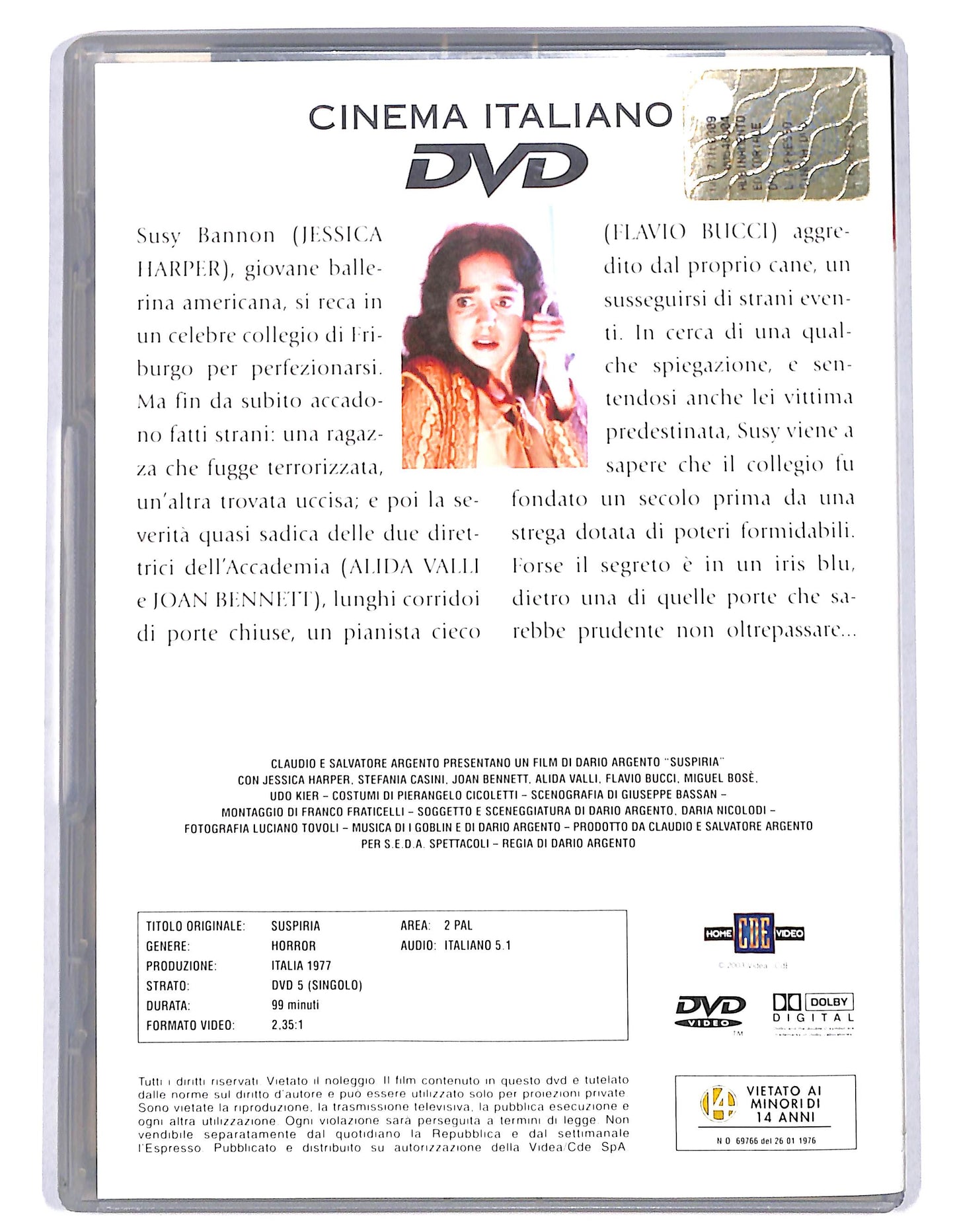 EBOND Suspiria EDITORIALE DVD D732439