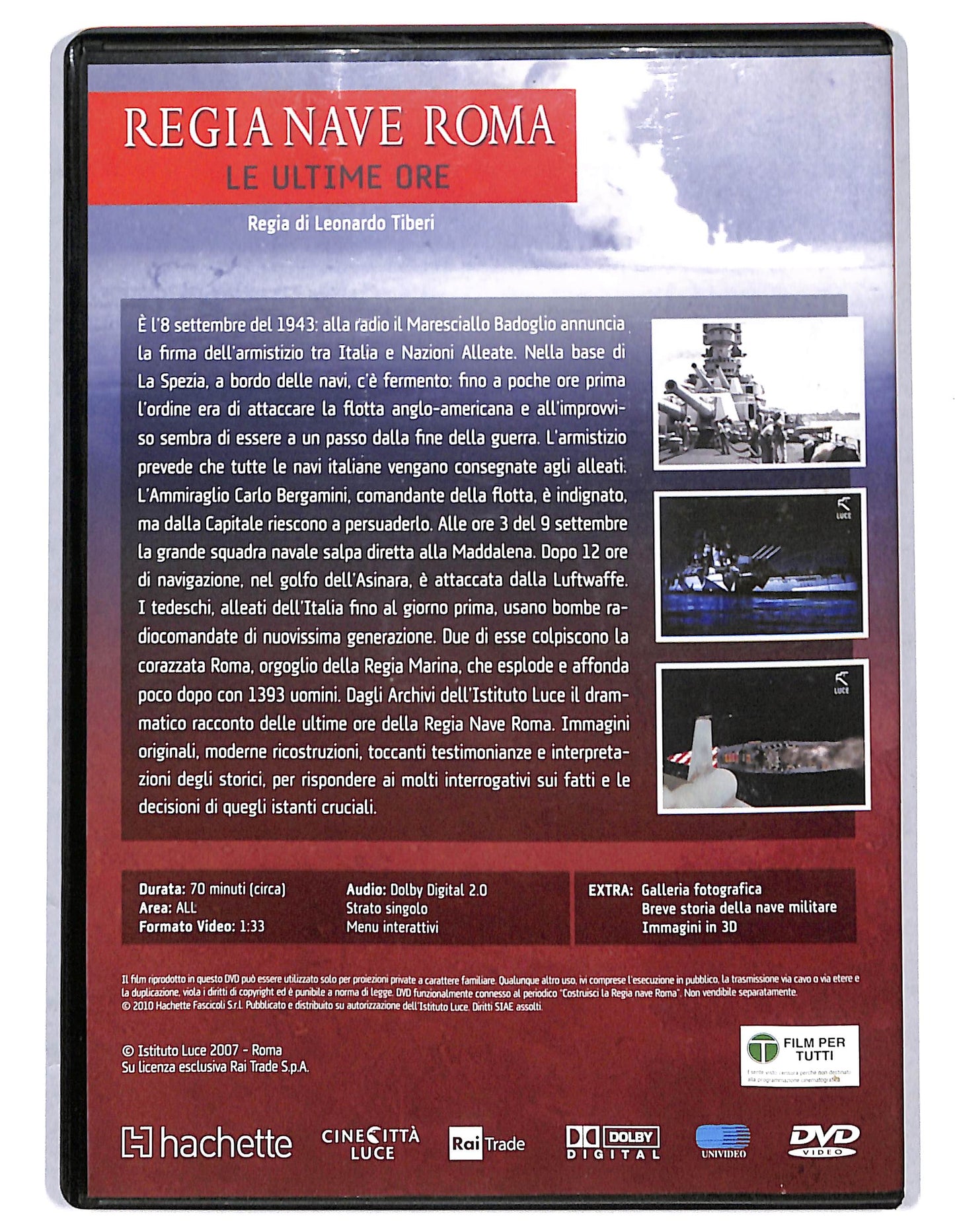 EBOND Regia nave roma - Le ultime ore EDITORIALE DVD D732515