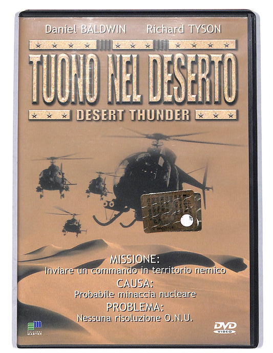 EBOND Tuono nel deserto EDITORIALE DVD D732607