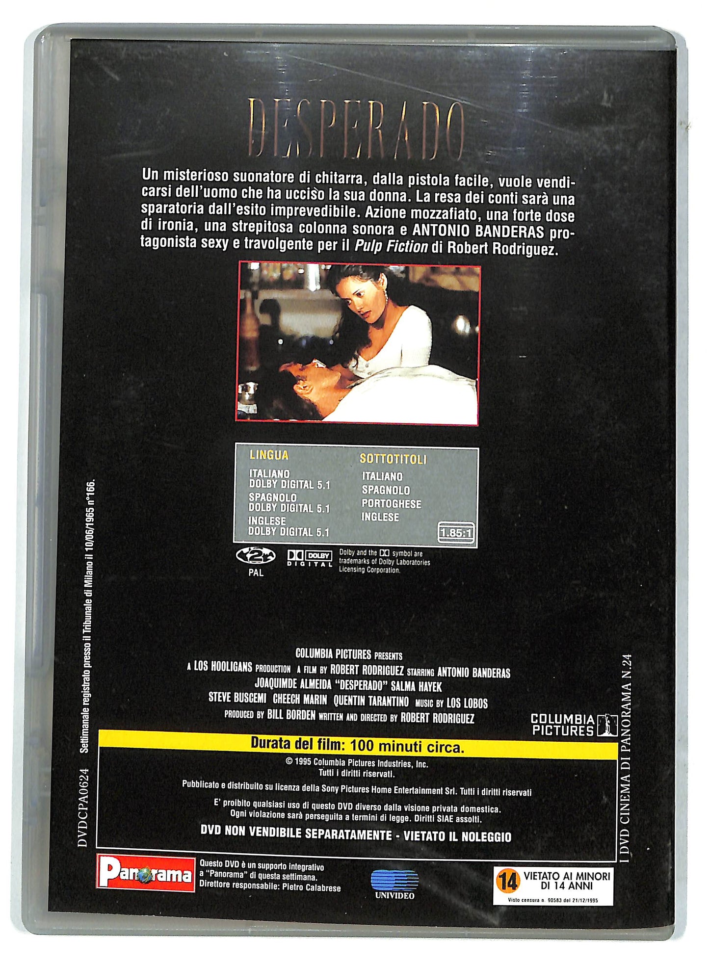 EBOND desperado  EDITORIALE DVD D732716