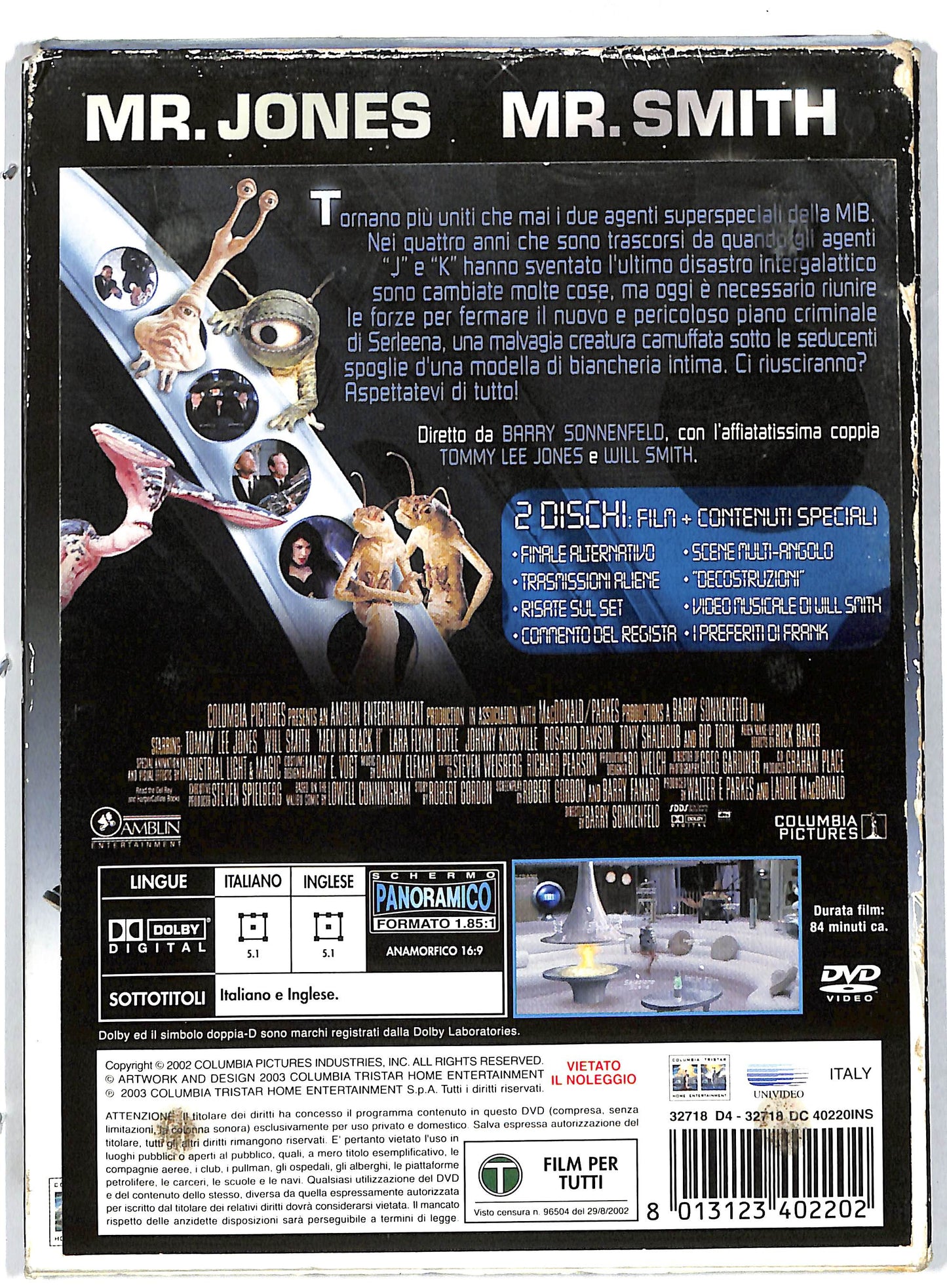 EBOND men in black II DIGIPACK DVD D732920