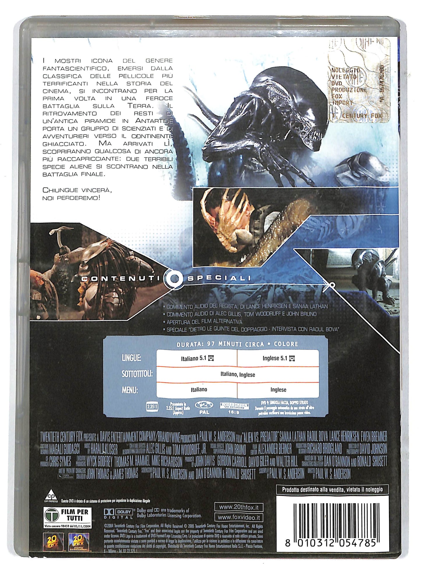 EBOND Alien Vs Predator DVD D732942