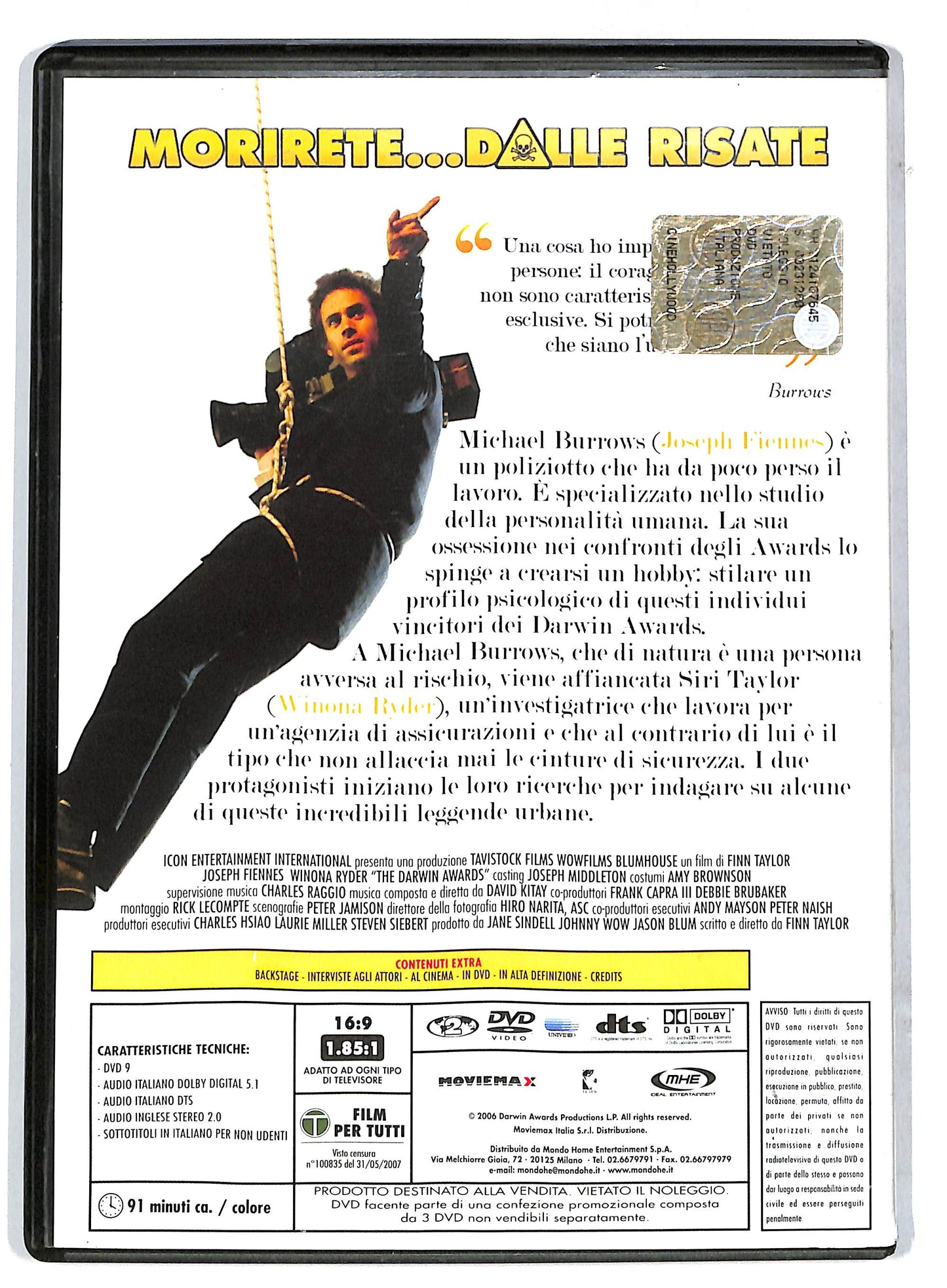 EBOND The Darwin Awords  EDITORIALE DVD D733025