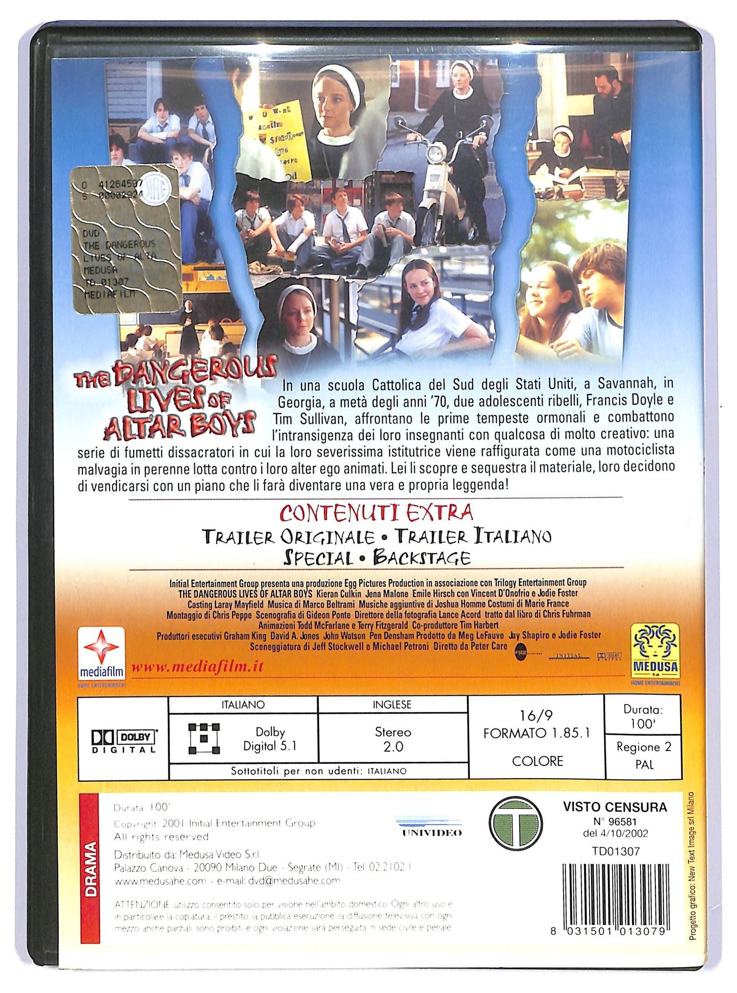 EBOND The Dangerous Lives of Altar Boys DVD D733236