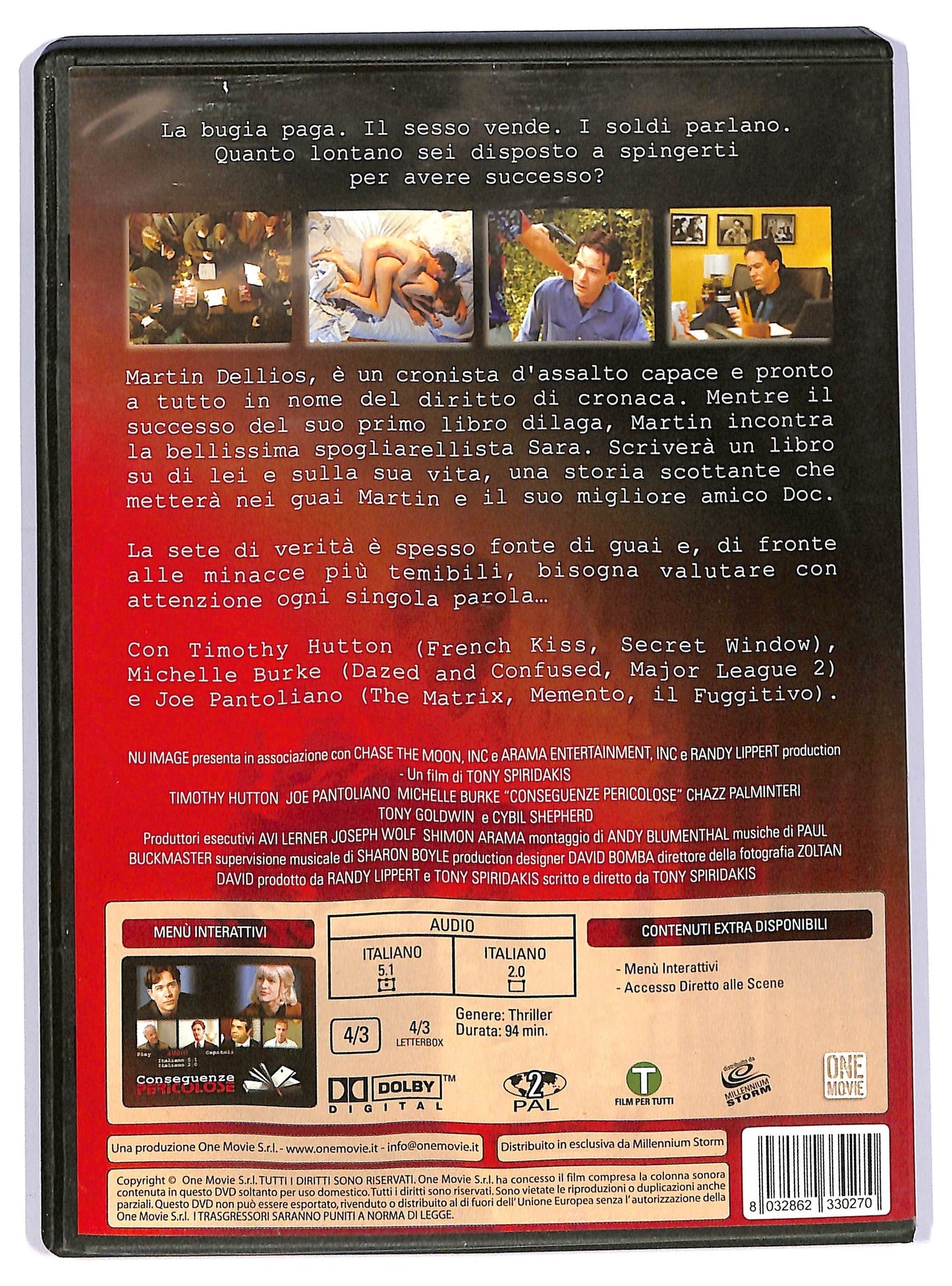 EBOND Conseguenze Pericolose DVD D733260