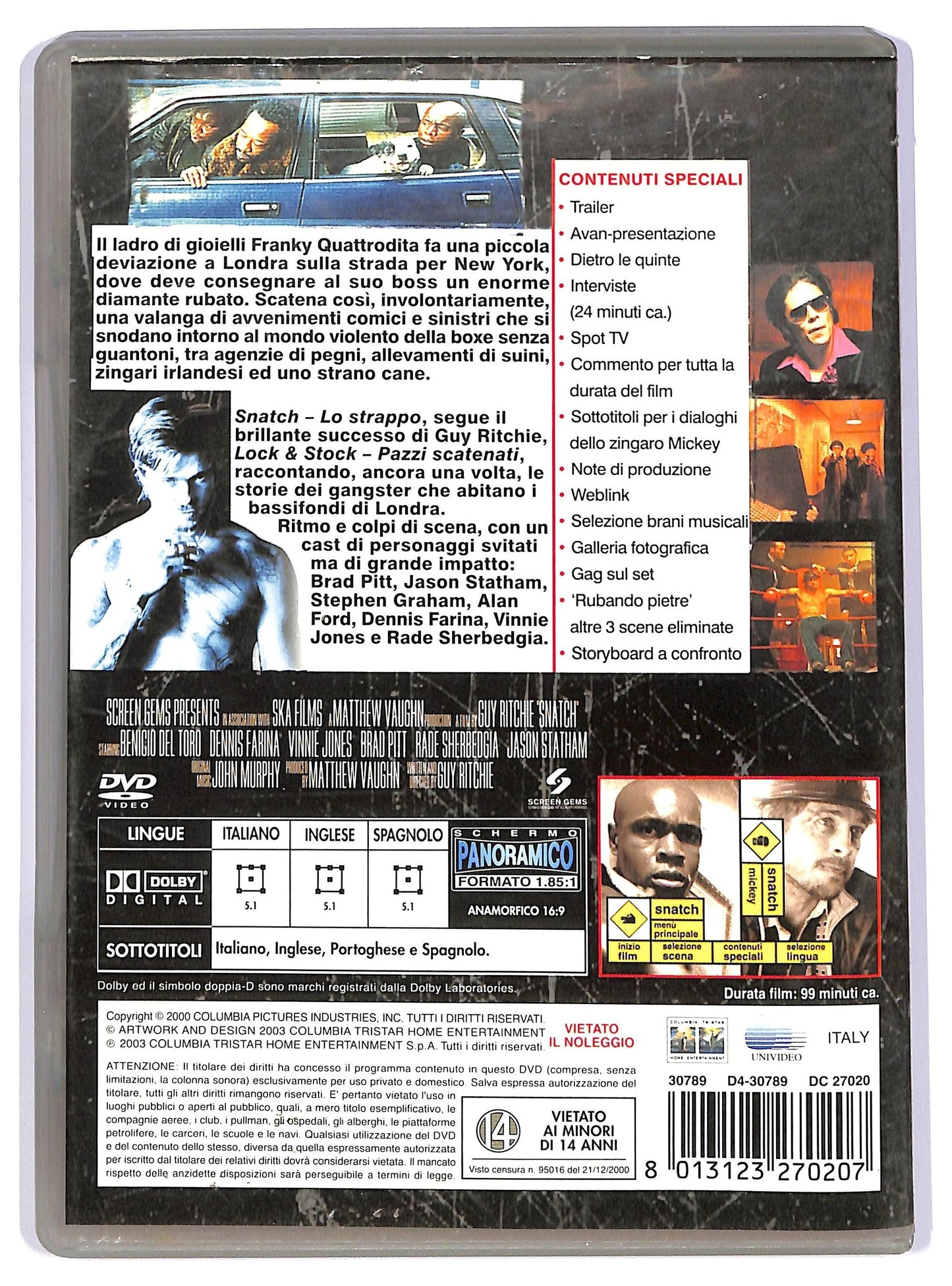 EBOND Snatch lo strappo DVD D733321