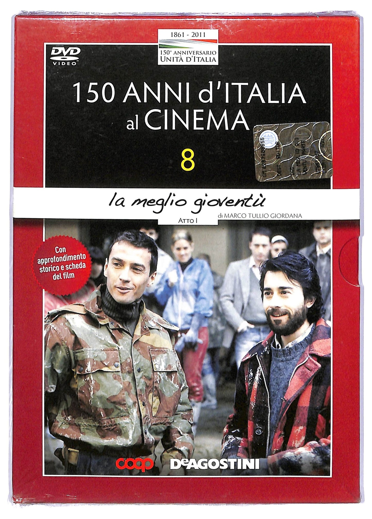 EBOND La Meglio Gioventu Atto I 150 Anni D' Italia Al Cinema 8  EDITORIALE DVD D733345