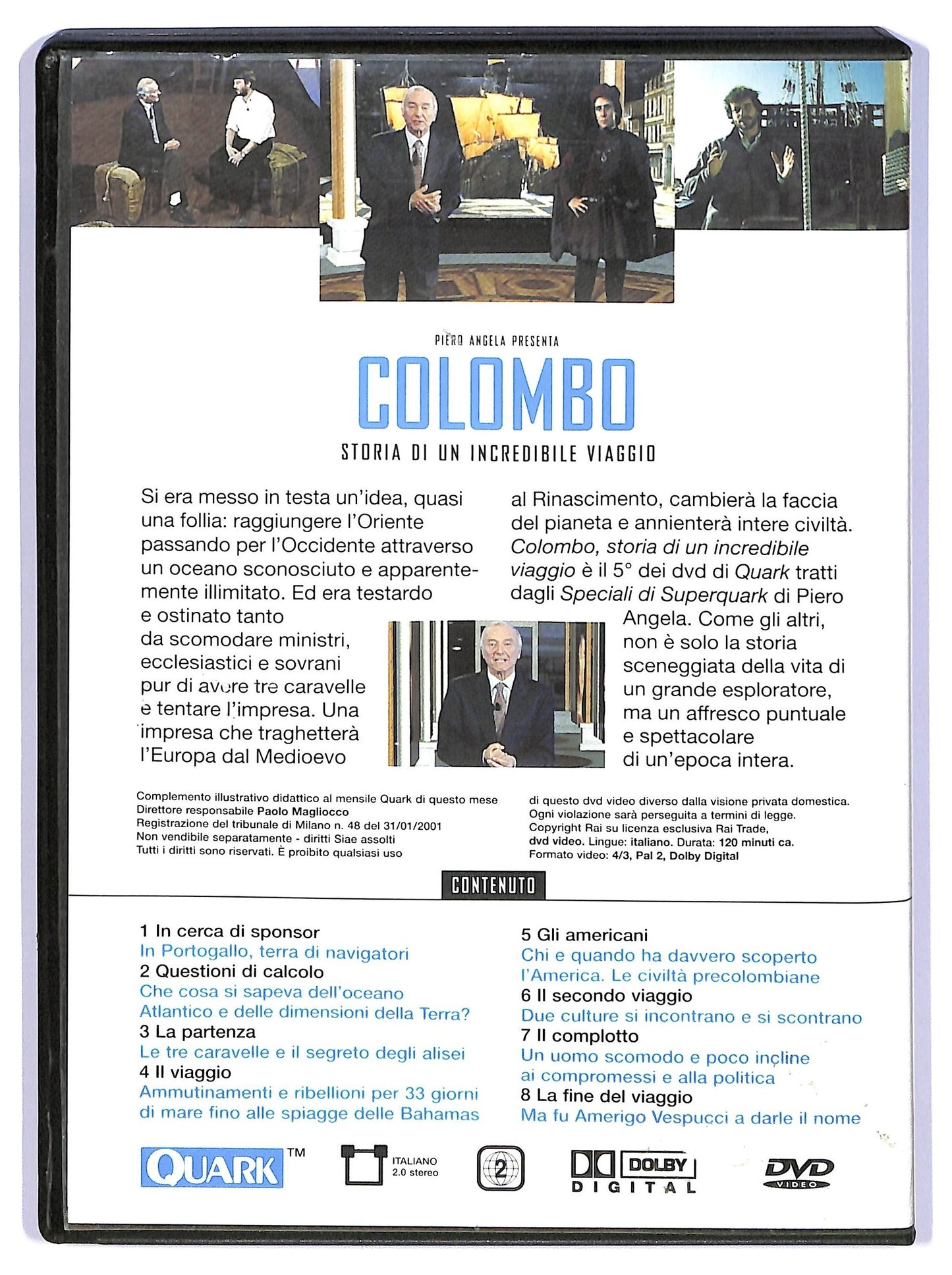 EBOND Cristoforo Colombo - Storia di un incredibile viaggio EDITORIALE DVD D733369