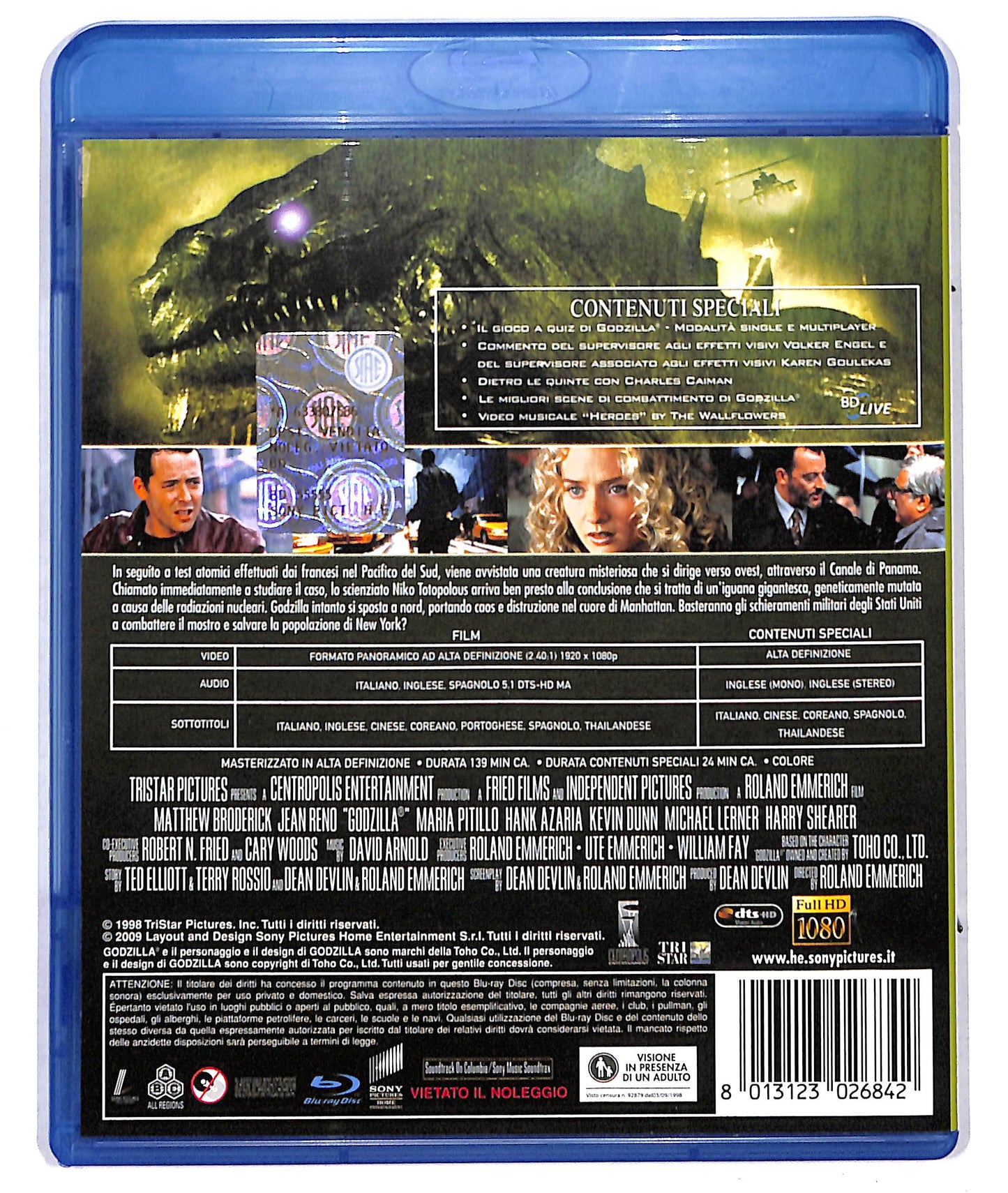 EBOND Godzilla   BLURAY D733448