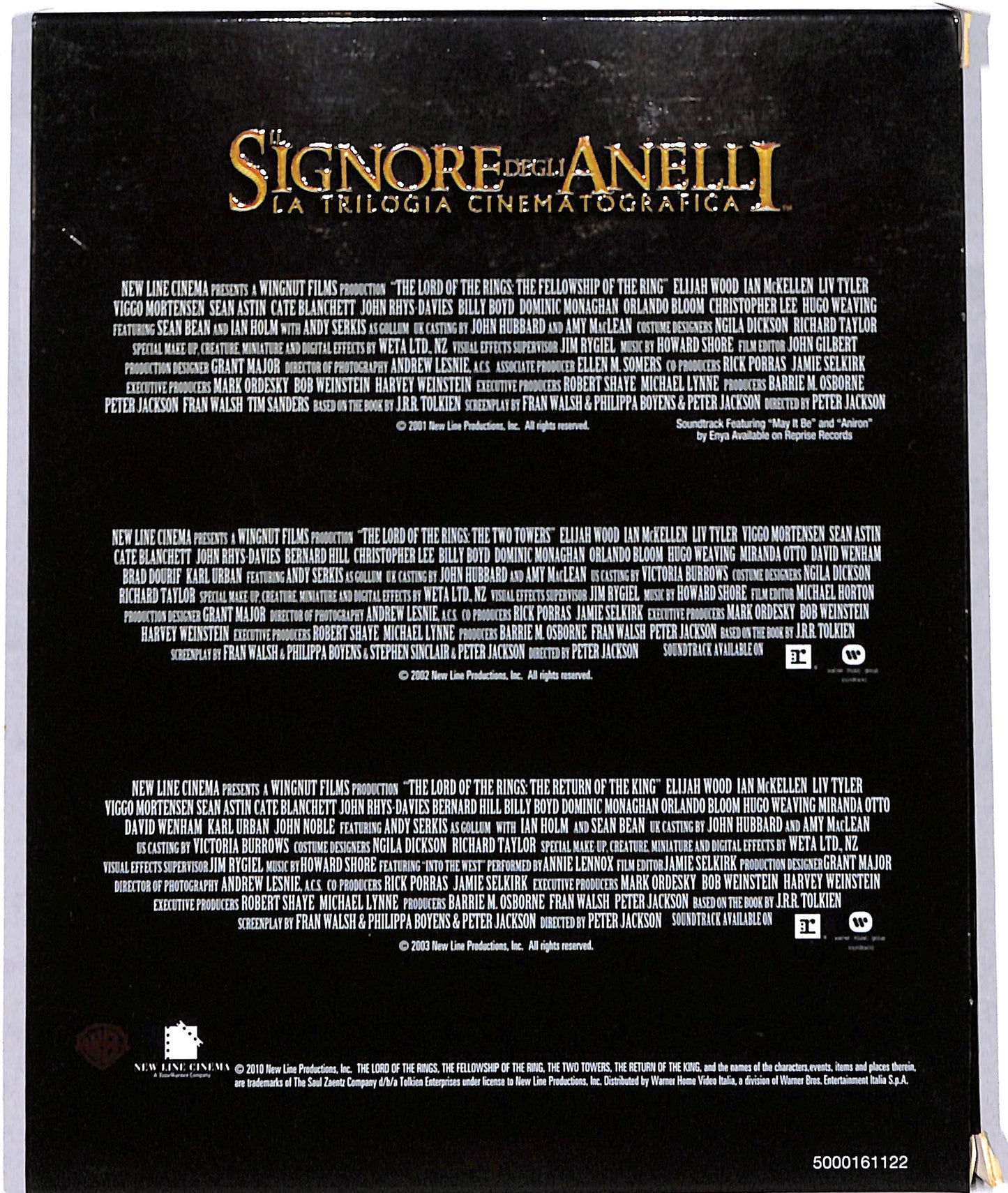 EBOND Il Signore Degli Anelli La Trilogia Cinematografica BLURAY D733517