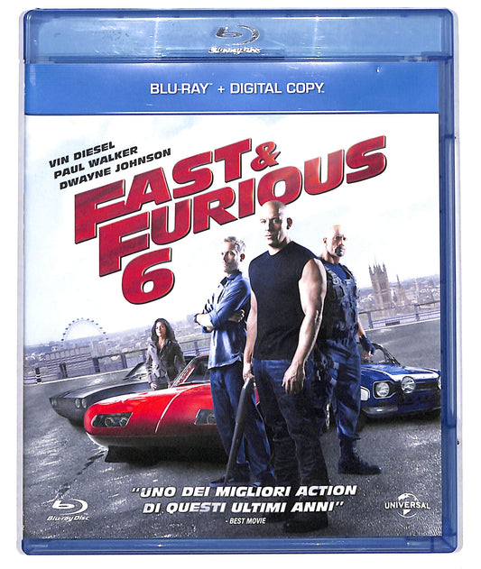 EBOND fast e furious 6 - BLU RAY + DIGITAL COPY DVD BLURAY D733522