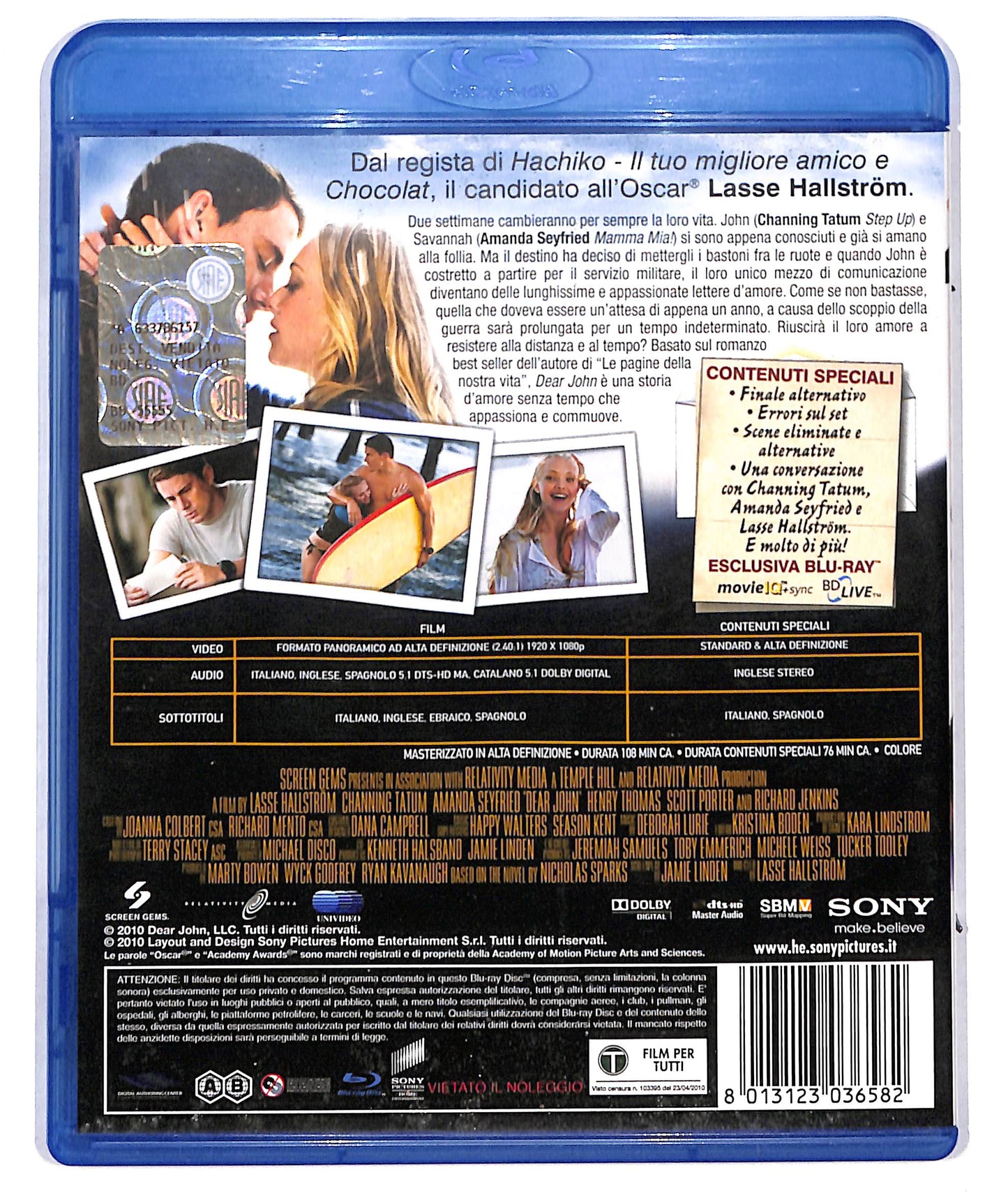 EBOND Dear John BLURAY BLURAY D733537