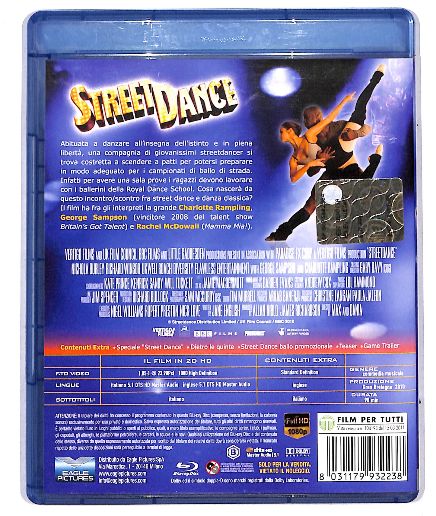 EBOND Street Dance BLURAY D733550