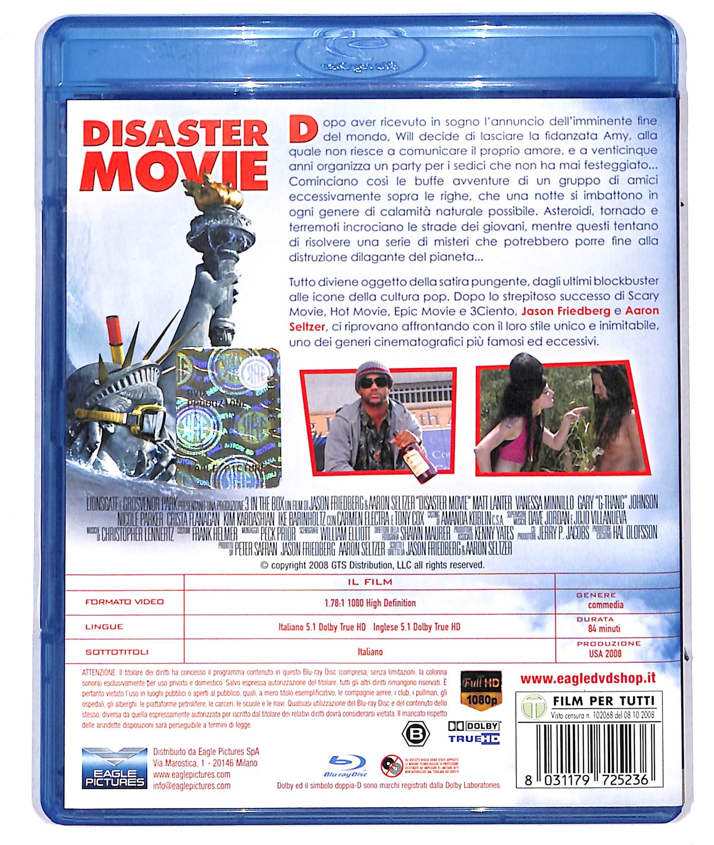 EBOND Disaster Movie BLURAY BLURAY D733557