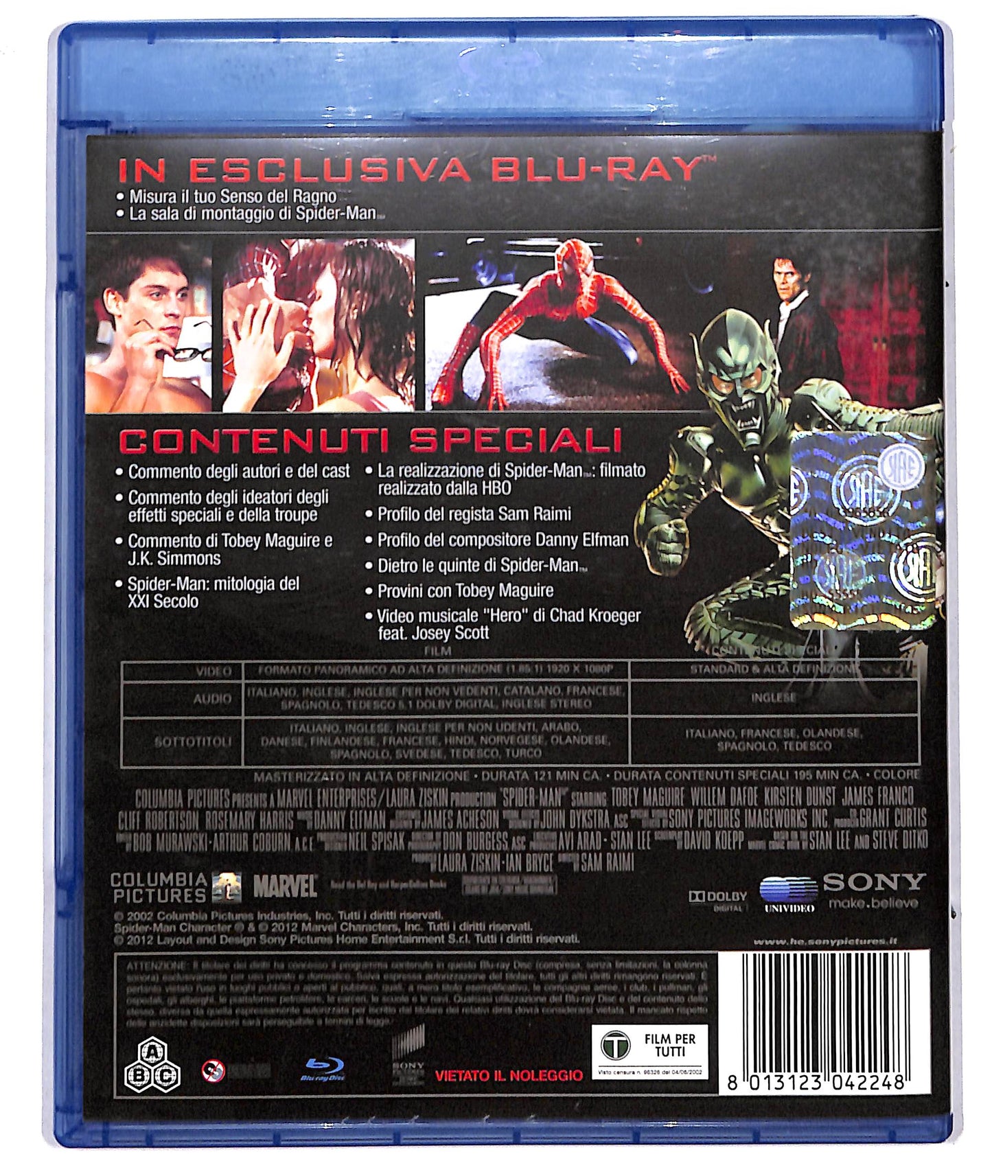 EBOND Spider-Man  BLURAY D733612