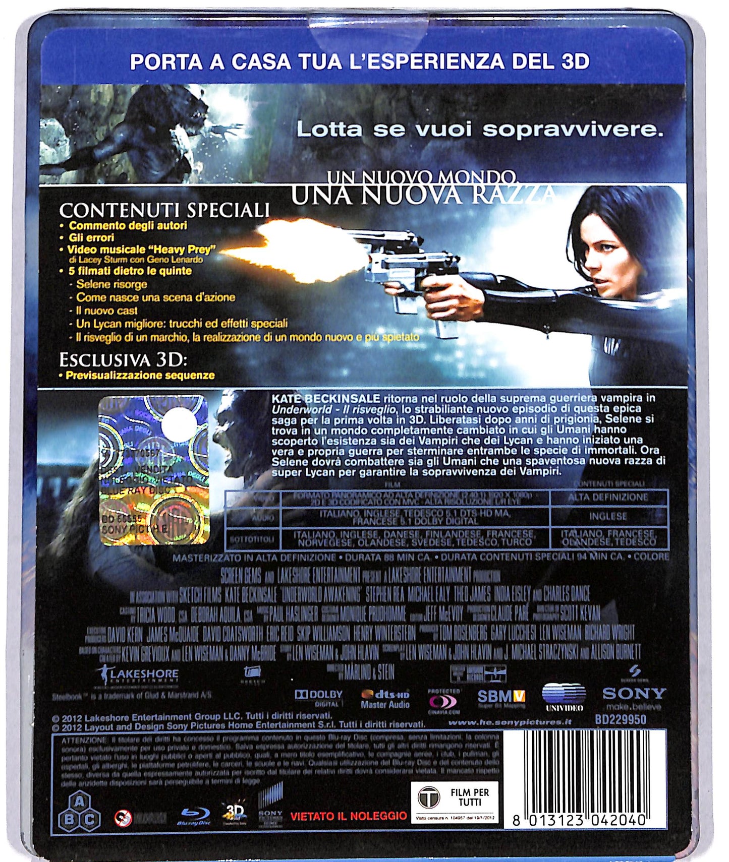 EBOND Underworld - Il risveglio BLURAY  BLURAY BLURAY D733671