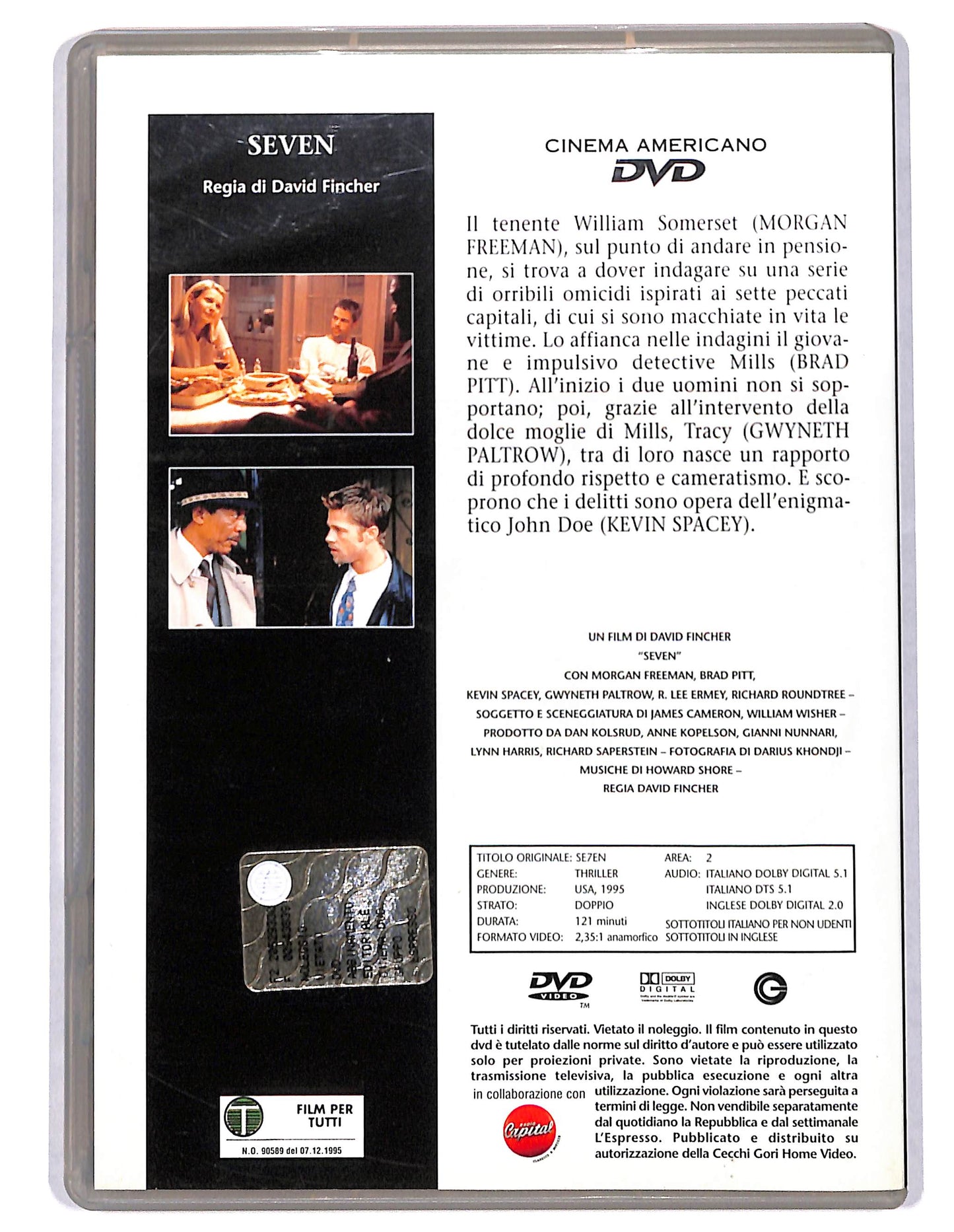 EBOND Seven DVD  Editoriale EDITORIALE D733707
