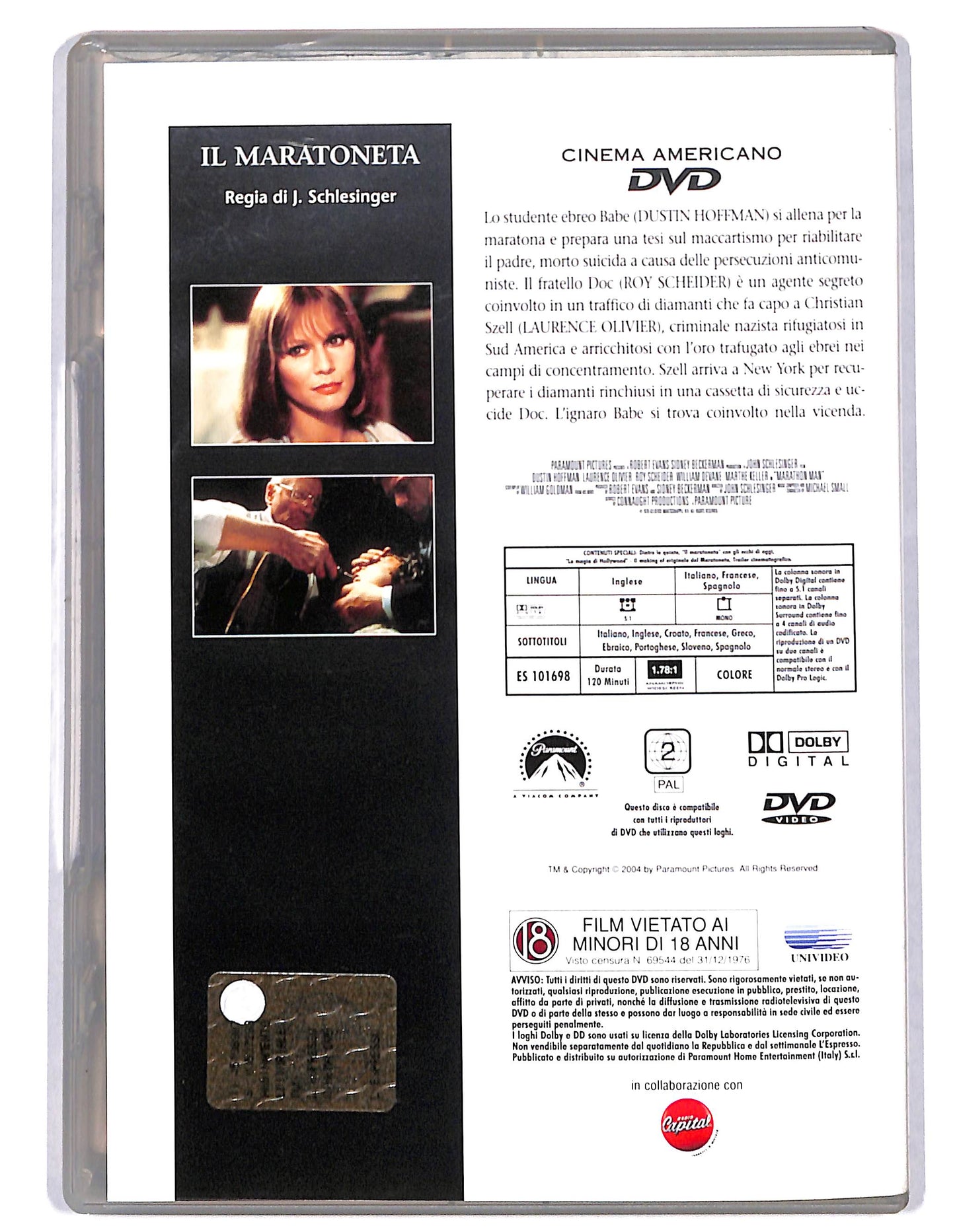 EBOND Il maratoneta EDITORIALE DVD D733714