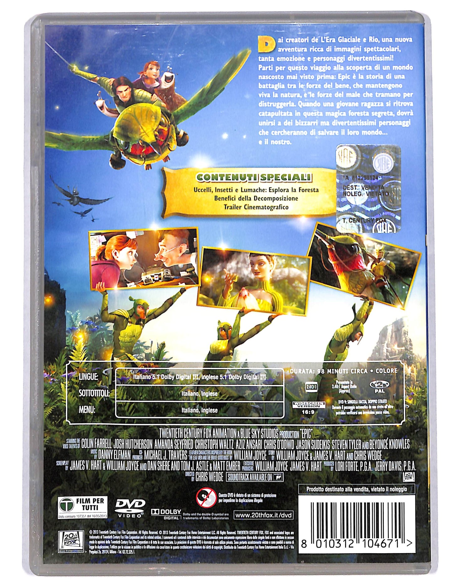 EBOND Epic - Il mondo segreto DVD D733748