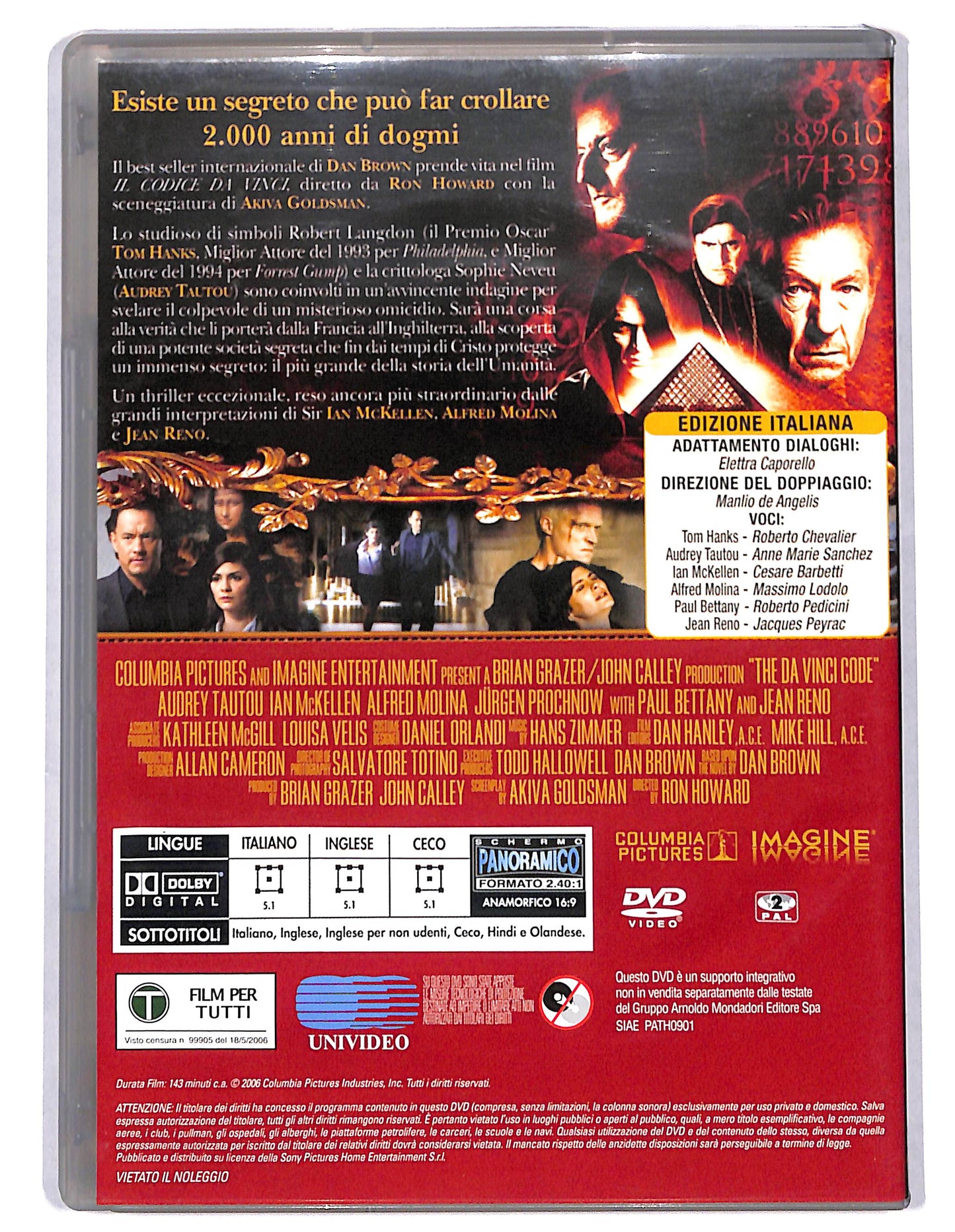 EBOND il codice da vinci DVD EDITORIALE D733759