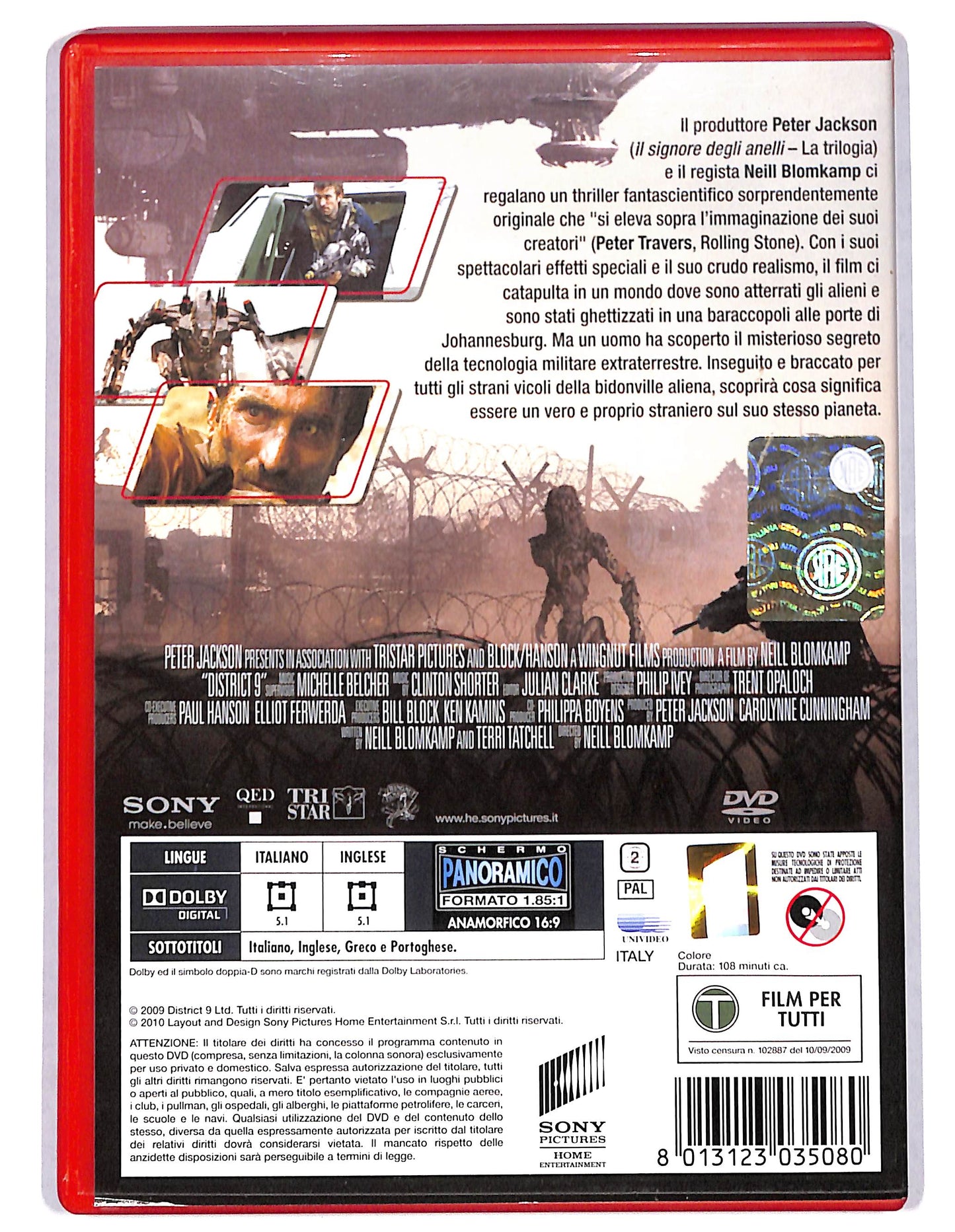 EBOND District 9 Noleggio DVD NOLEGGIO D733840
