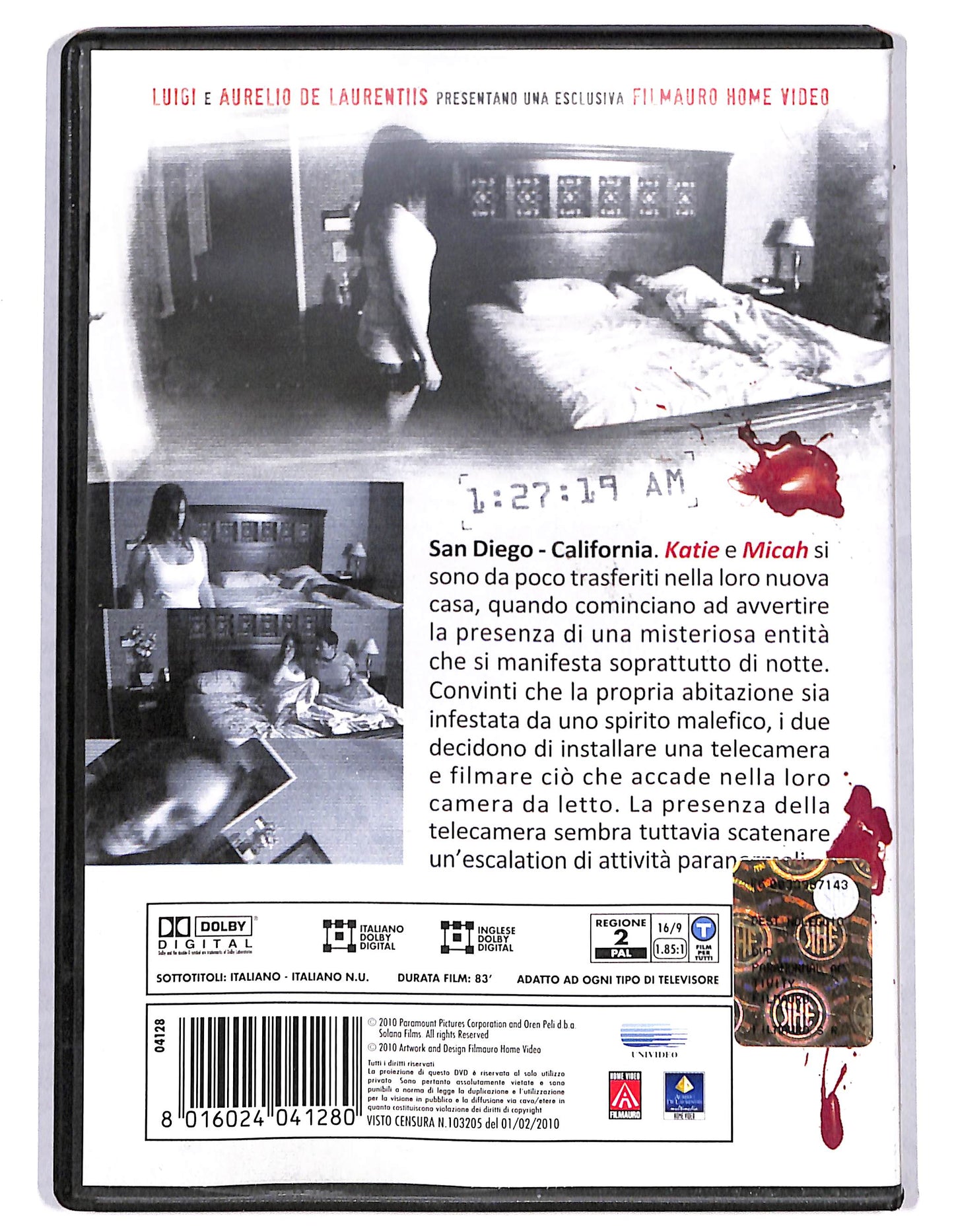 EBOND Paranormal Activity NOLEGGIO DVD D733857