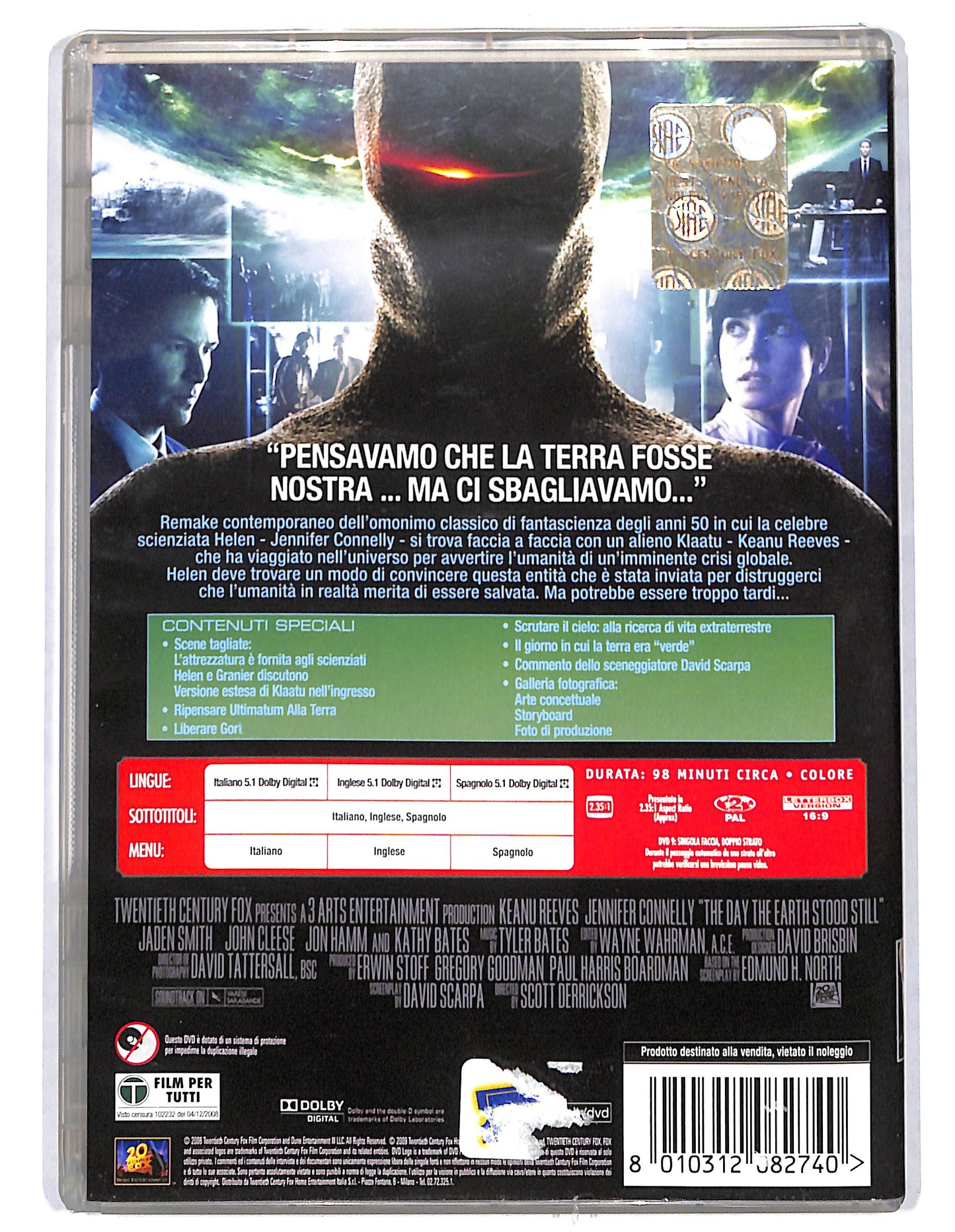 EBOND Ultimatum alla Terra DVD D733860
