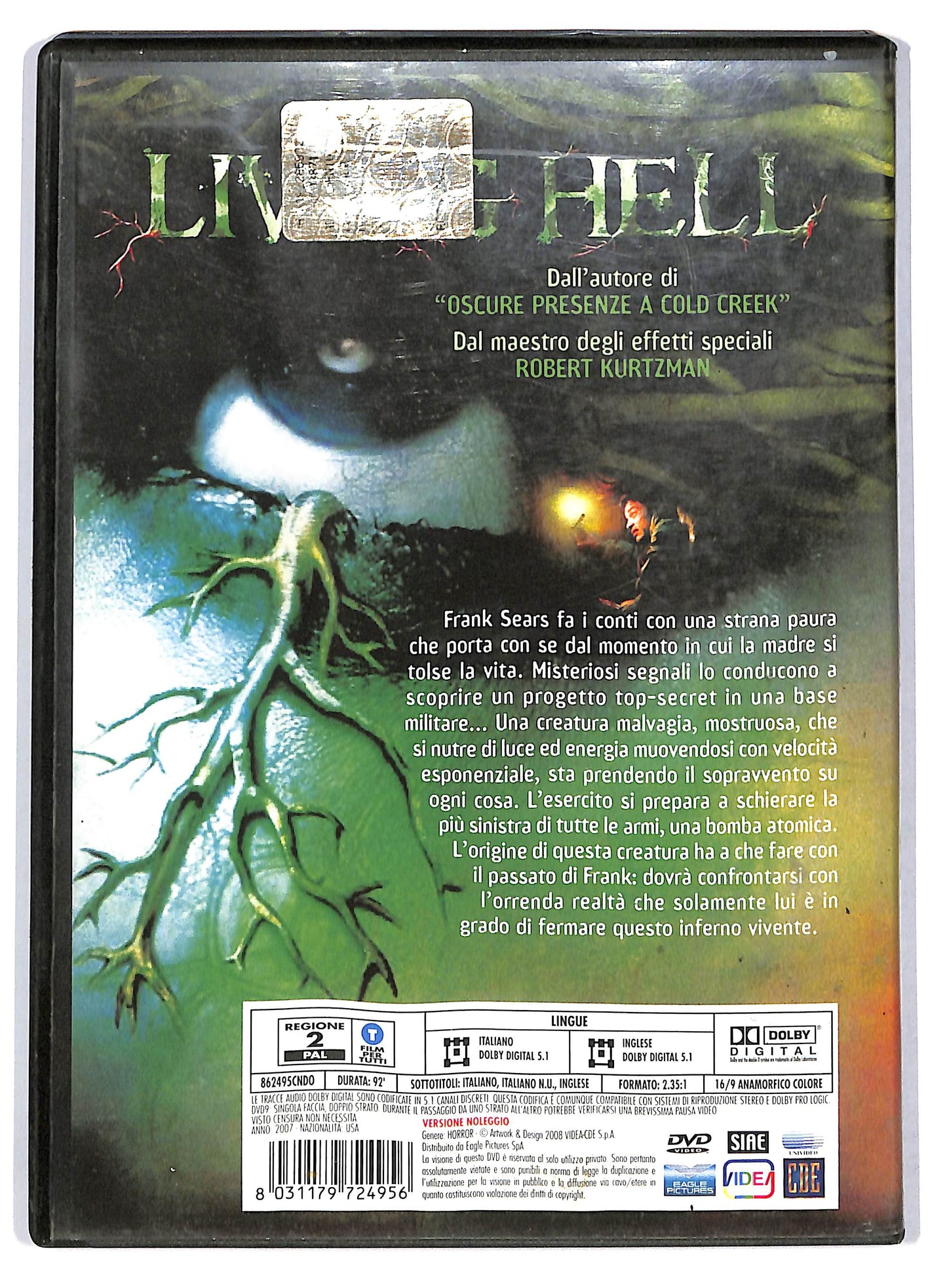 EBOND Living Hell DVD D734011