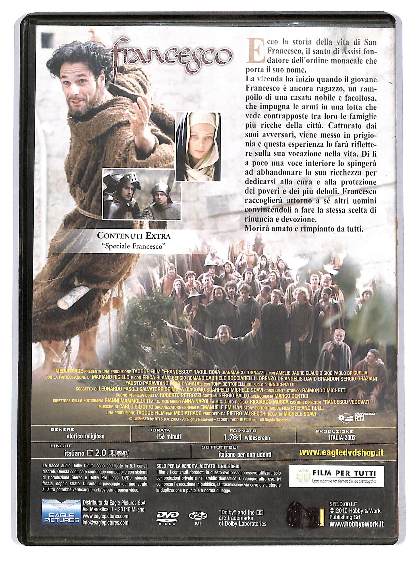 EBOND Francesco - prima parte  EDITORIALE DVD D734012