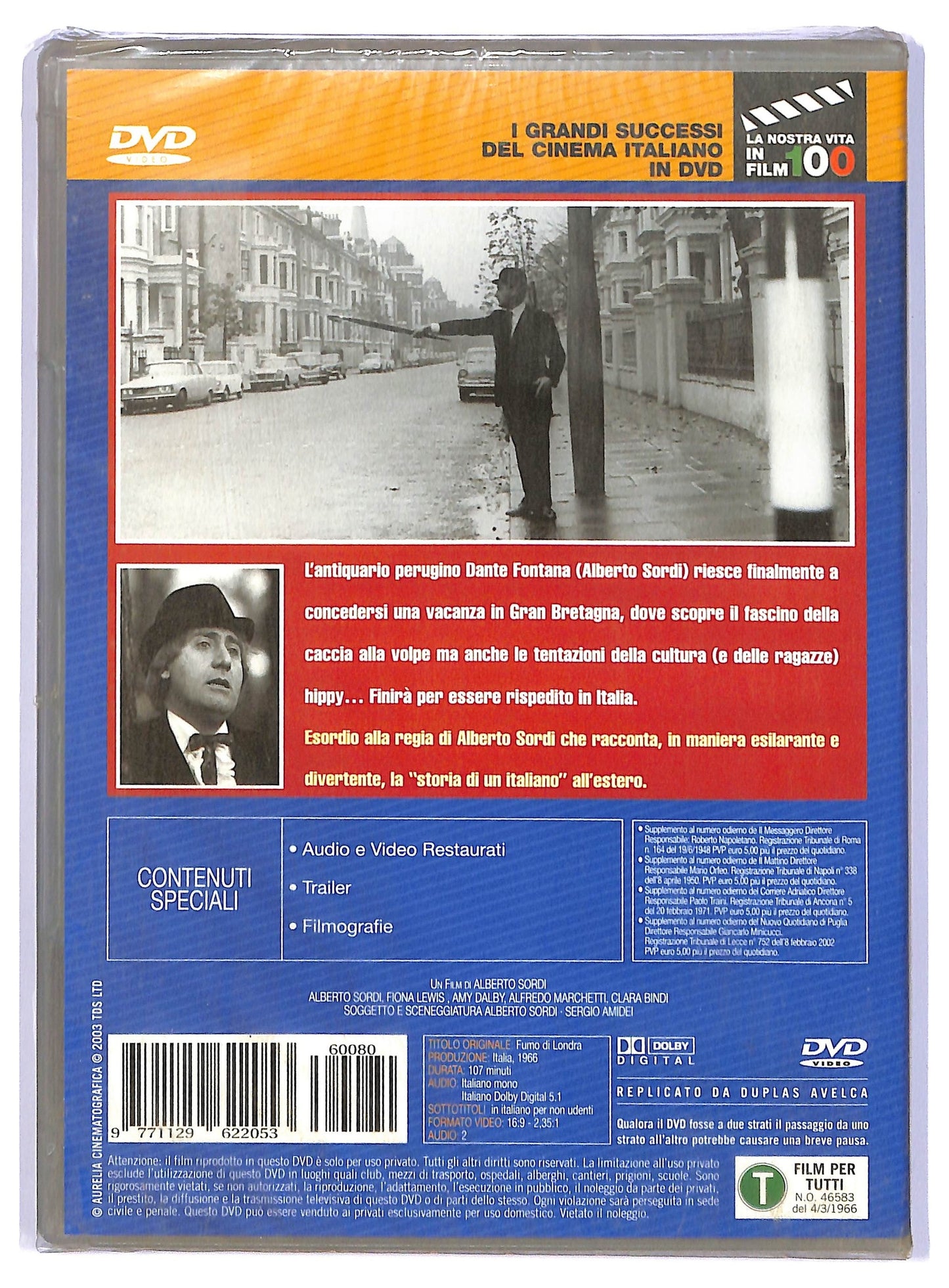 EBOND Cinema italiano - Fumo di Londra vol.80 EDITORIALE  DVD D734124